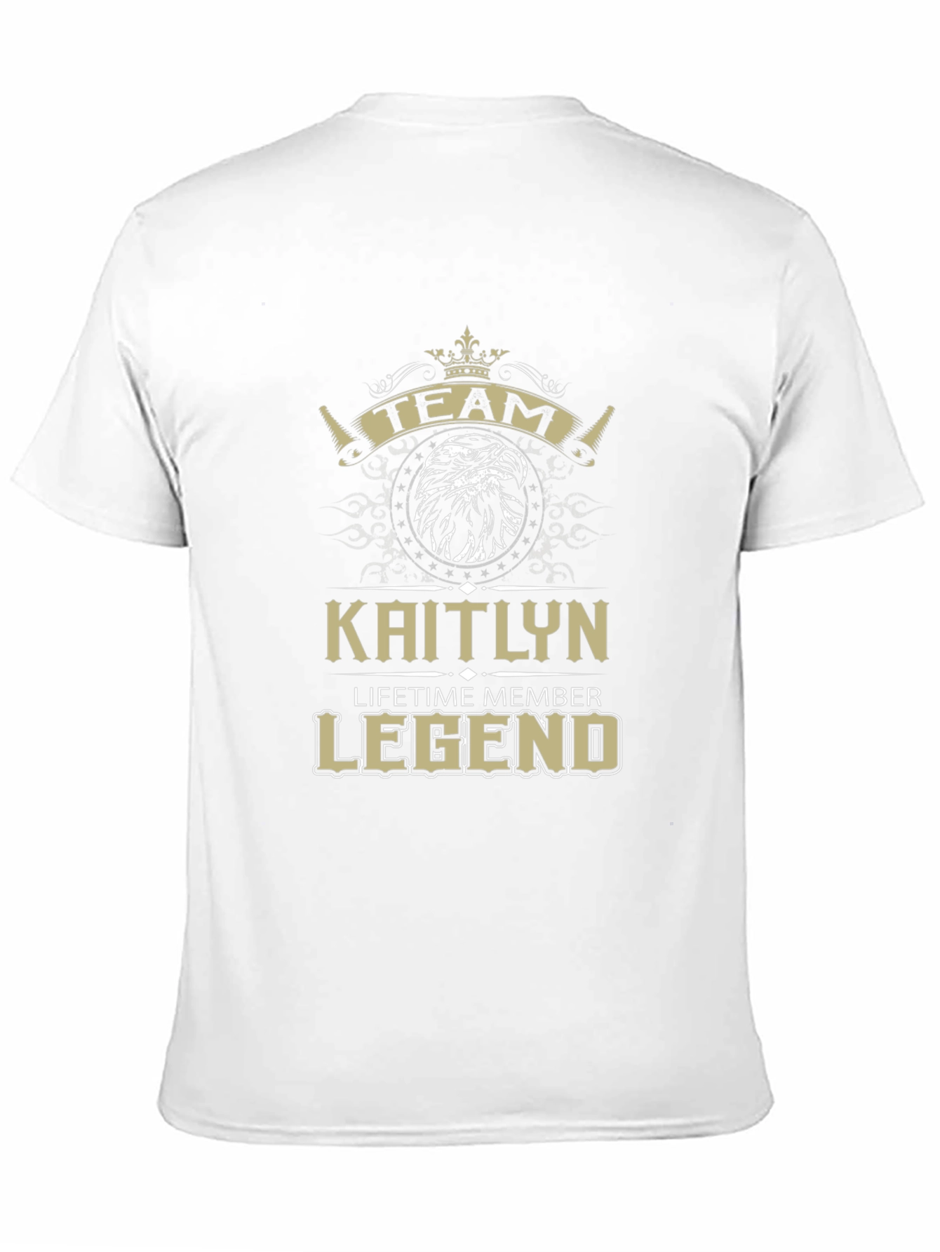 Black Kaitlyn: Team Legend T-Shirt - Lifetime Member Tee view 11