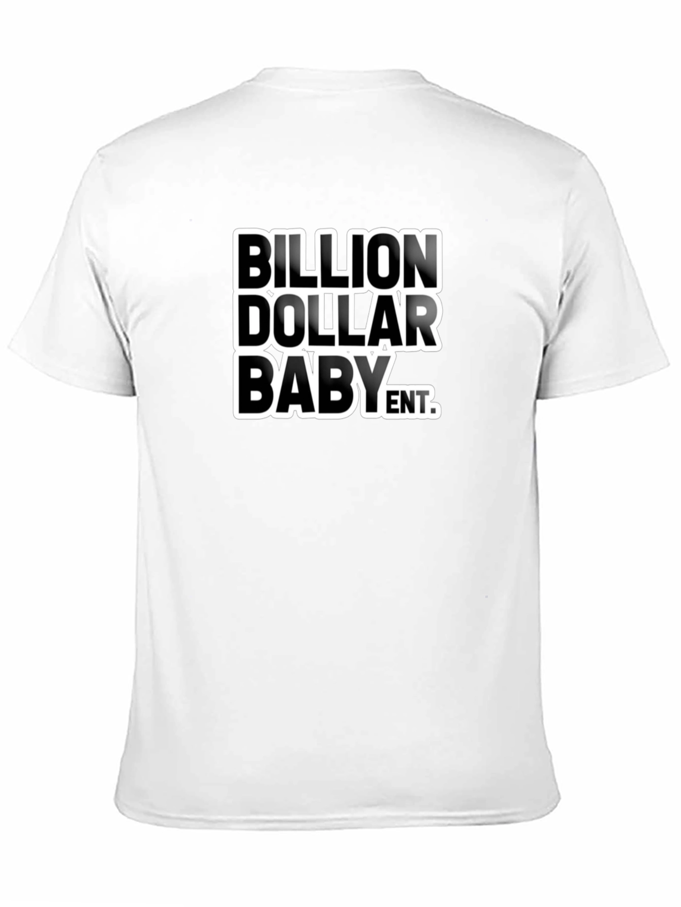Black Billion Dollar Baby Graphic Tee - Black Cotton Blend view 11