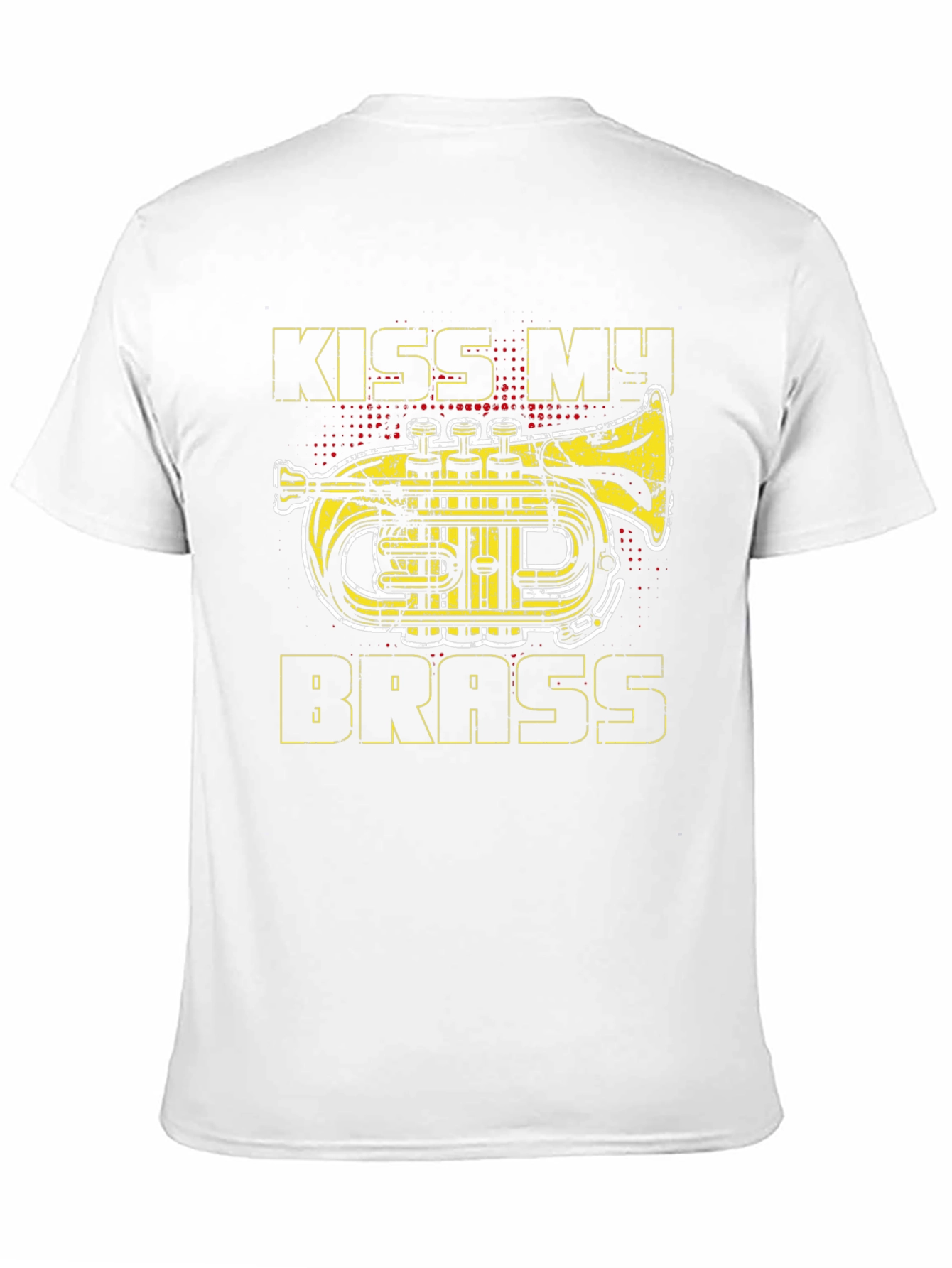 Black Kiss My Brass T-Shirt - Music Humor Tee view 11