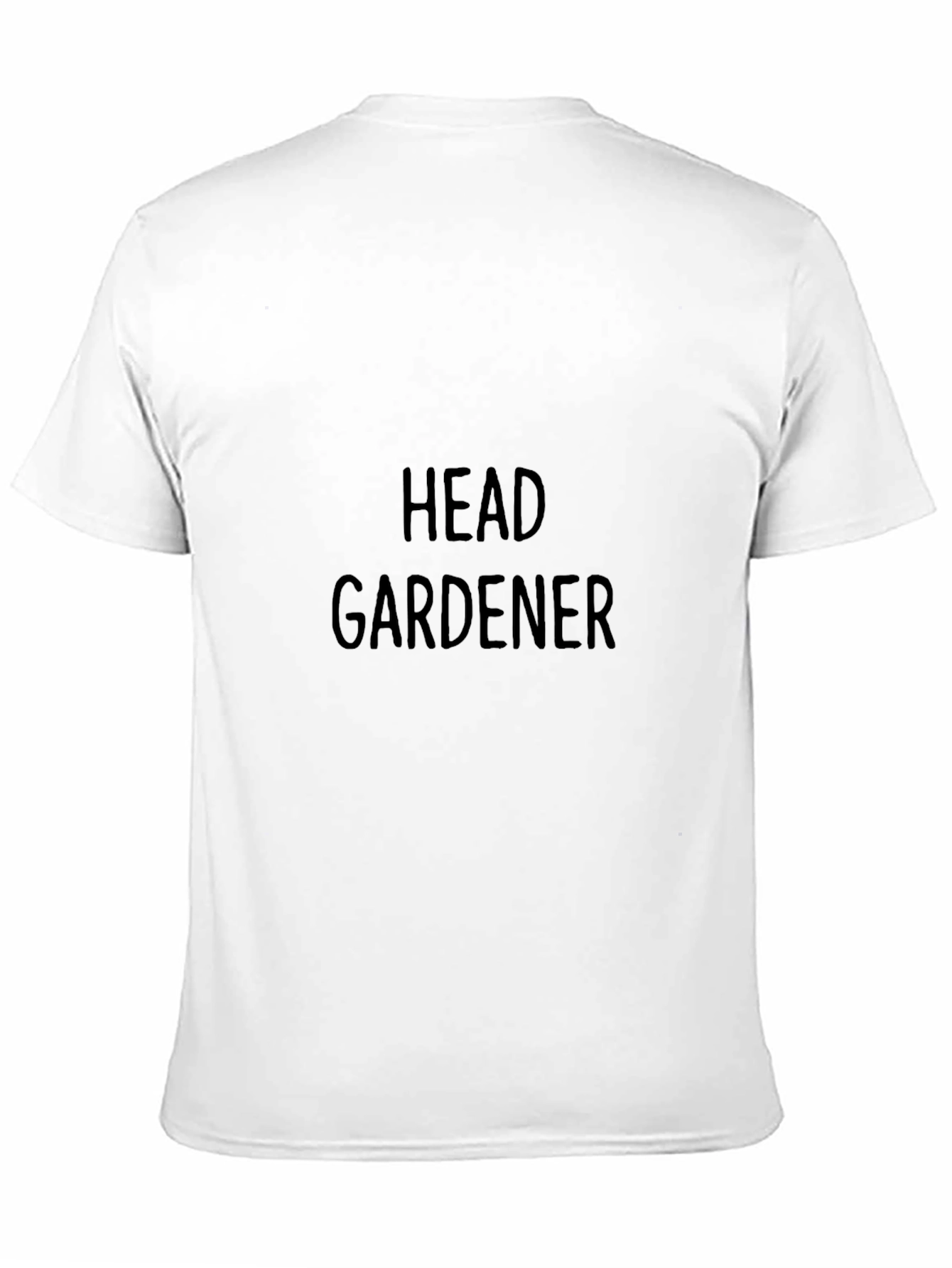 Black Head Gardener Black T-Shirt view 11