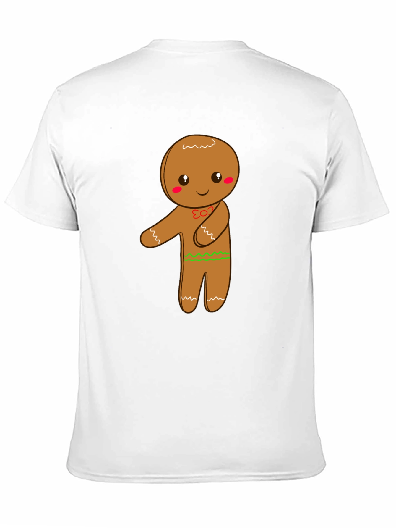 Black Gingerbread Man Graphic Tee view 11