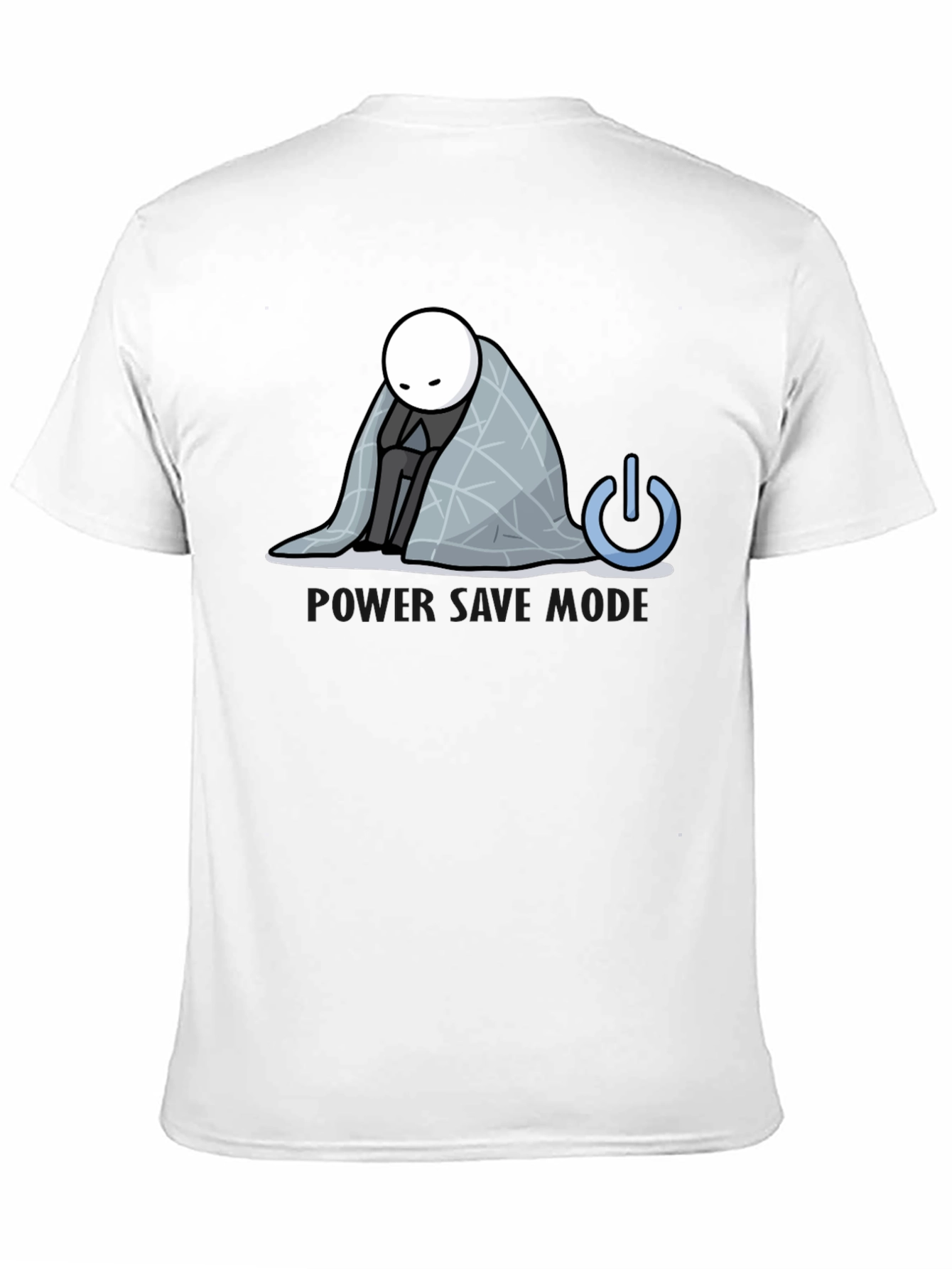 Black Power Nap Mode Graphic T-Shirt view 11