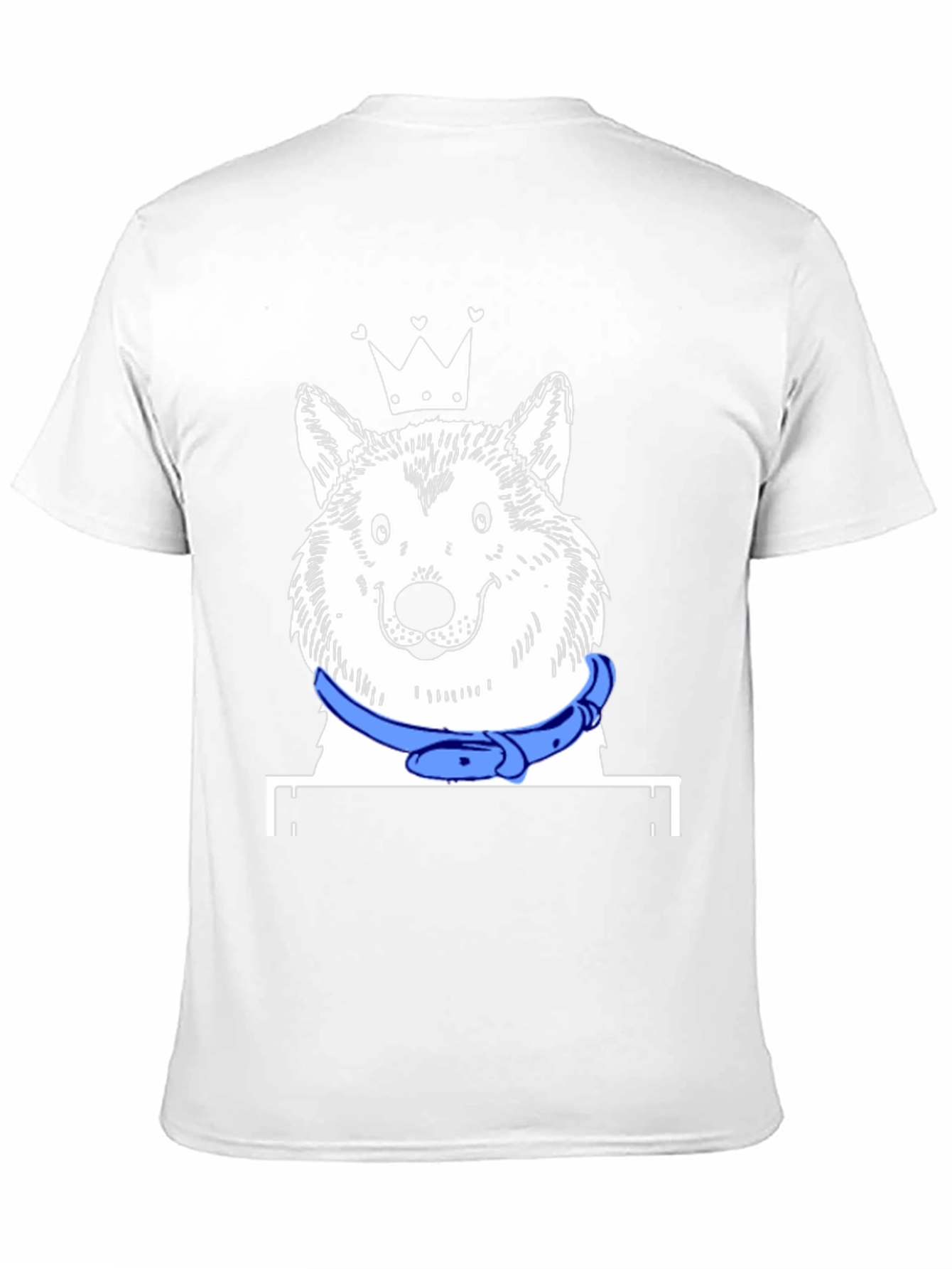 Black Dog King T-Shirt - Unique Graphic Tee view 11