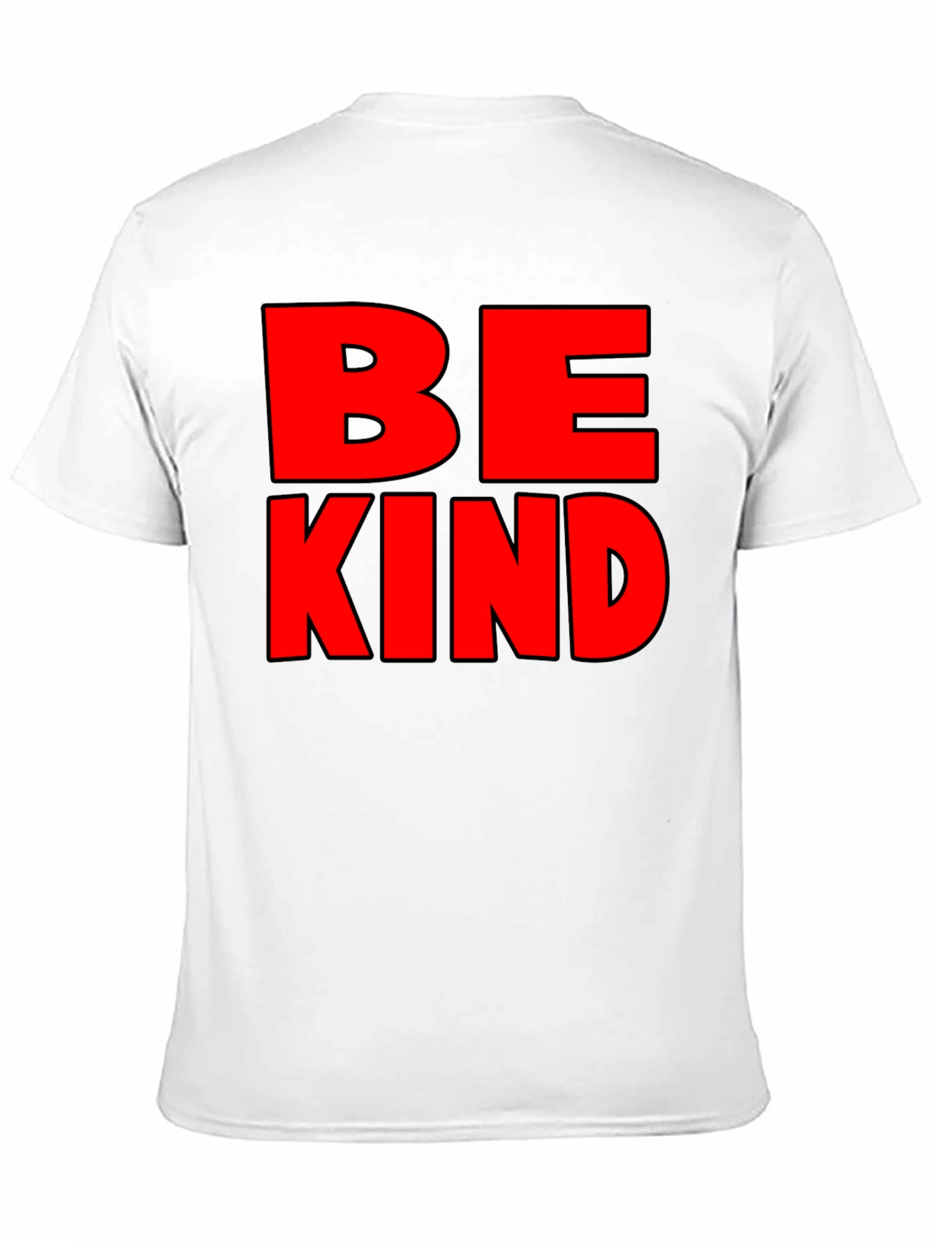 Black Be Kind Graphic Tee - Mens Black T-Shirt view 11