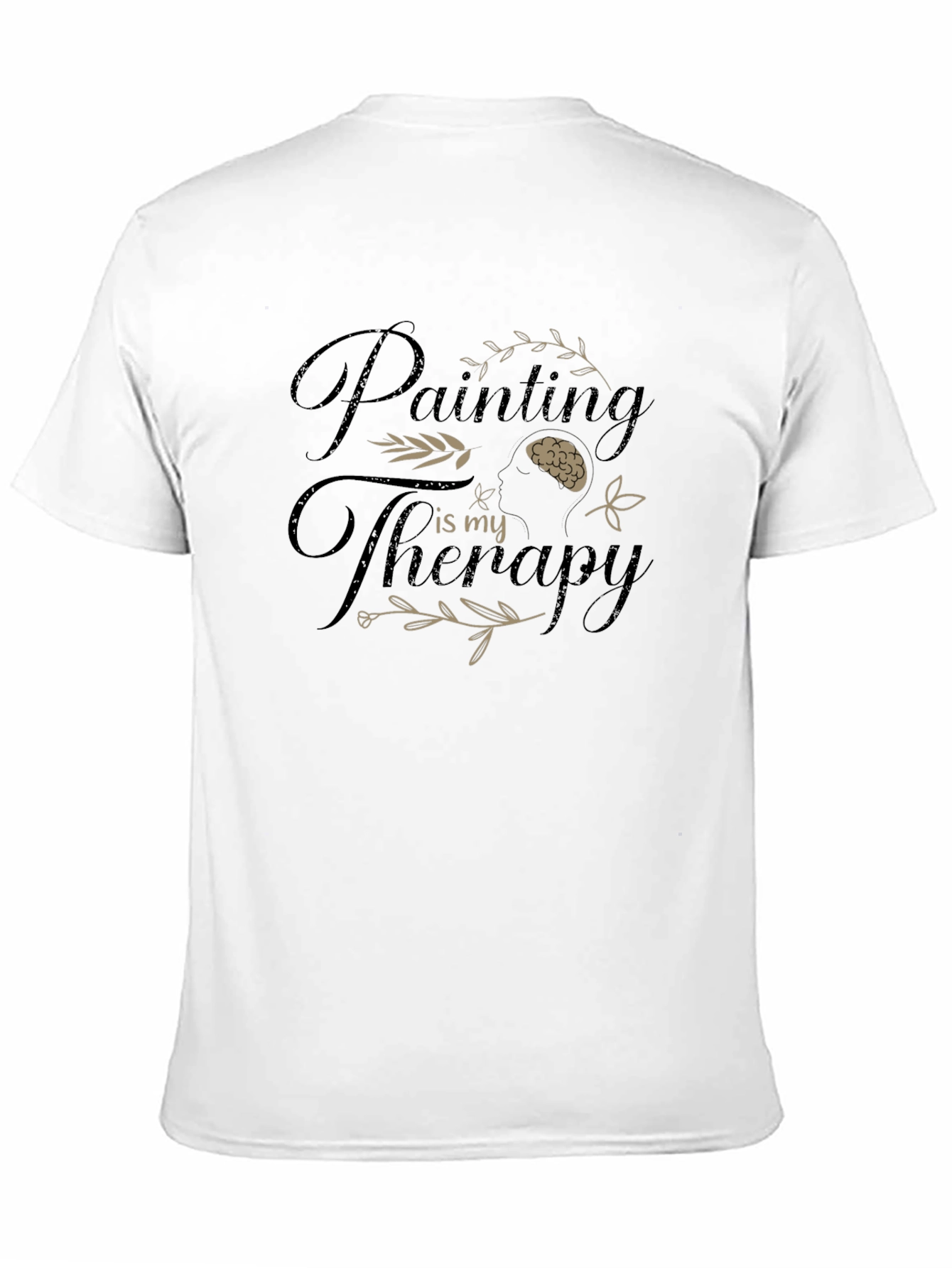 Black Painting is My Therapy Graphic Tee view 11