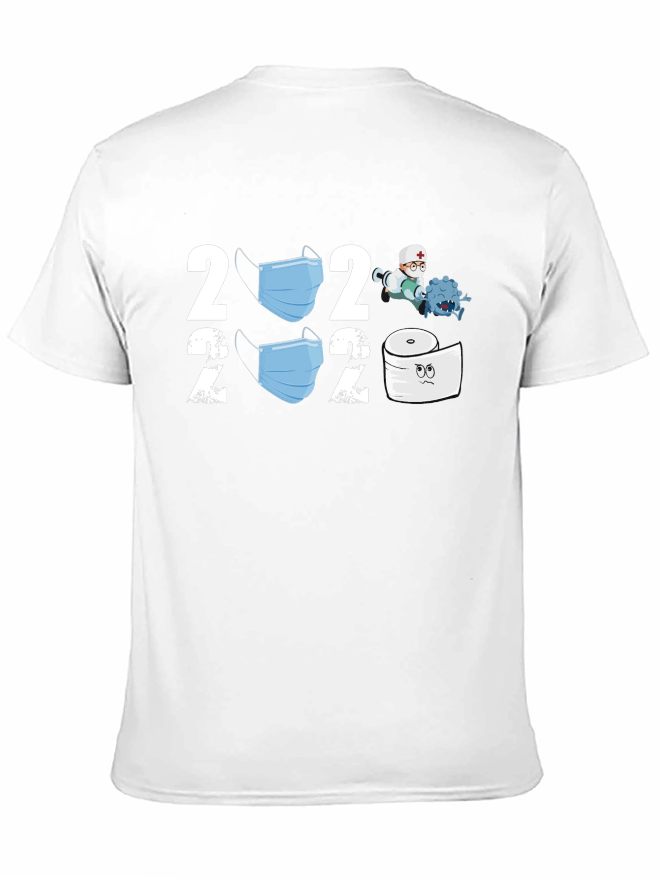 Black 2020 Pandemic Novelty T-Shirt view 11