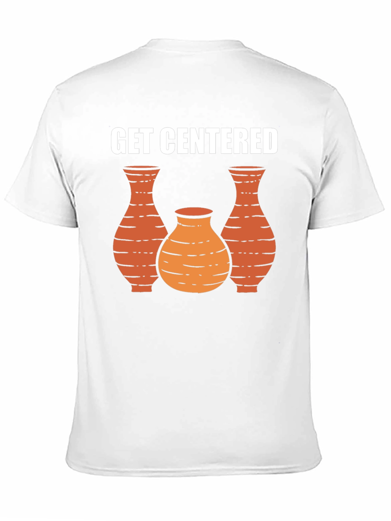 Black Get Centered Pottery Graphic Tee - Unisex view 11