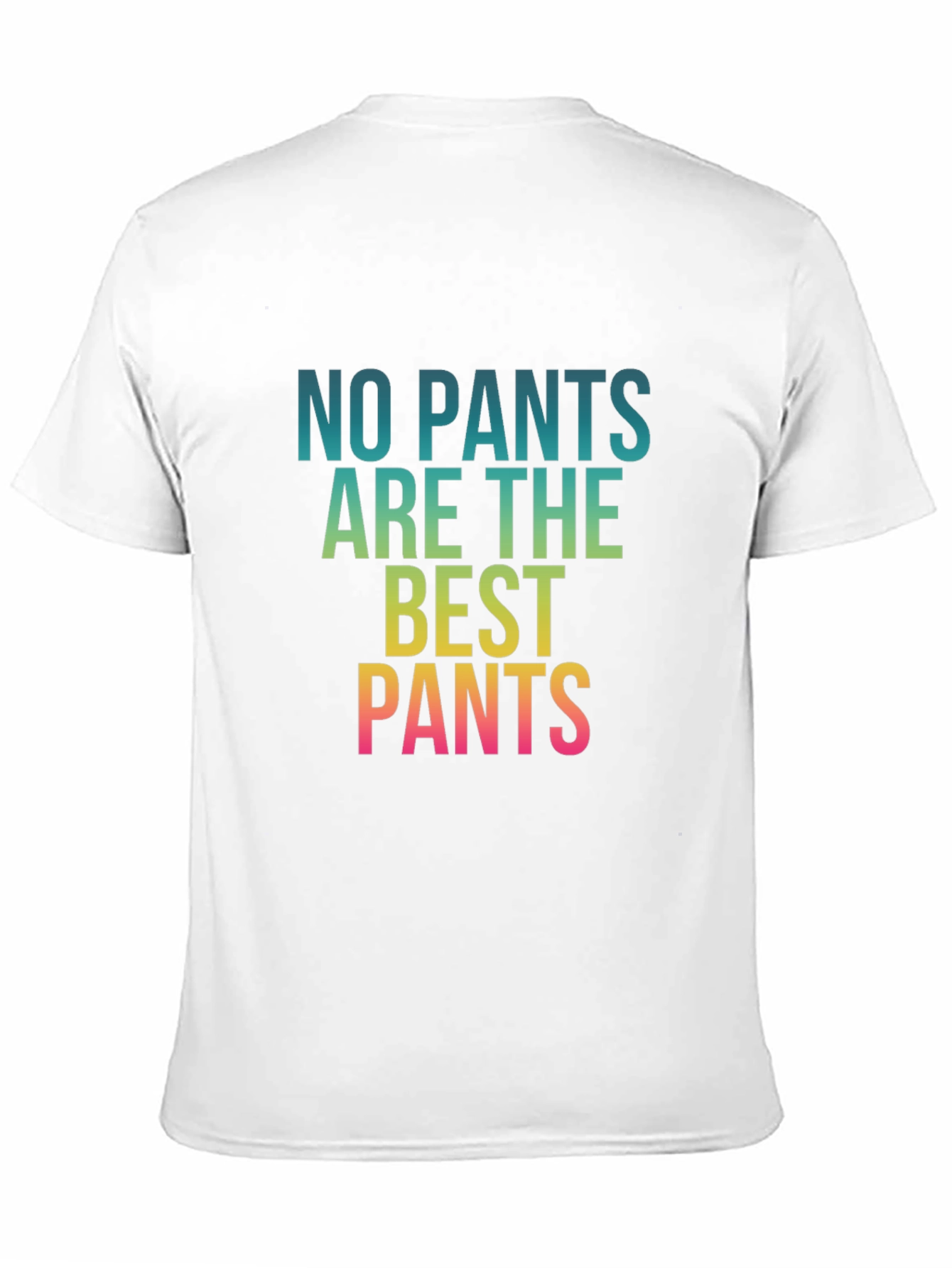 Black No Pants Are The Best Pants Graphic Tee view 11