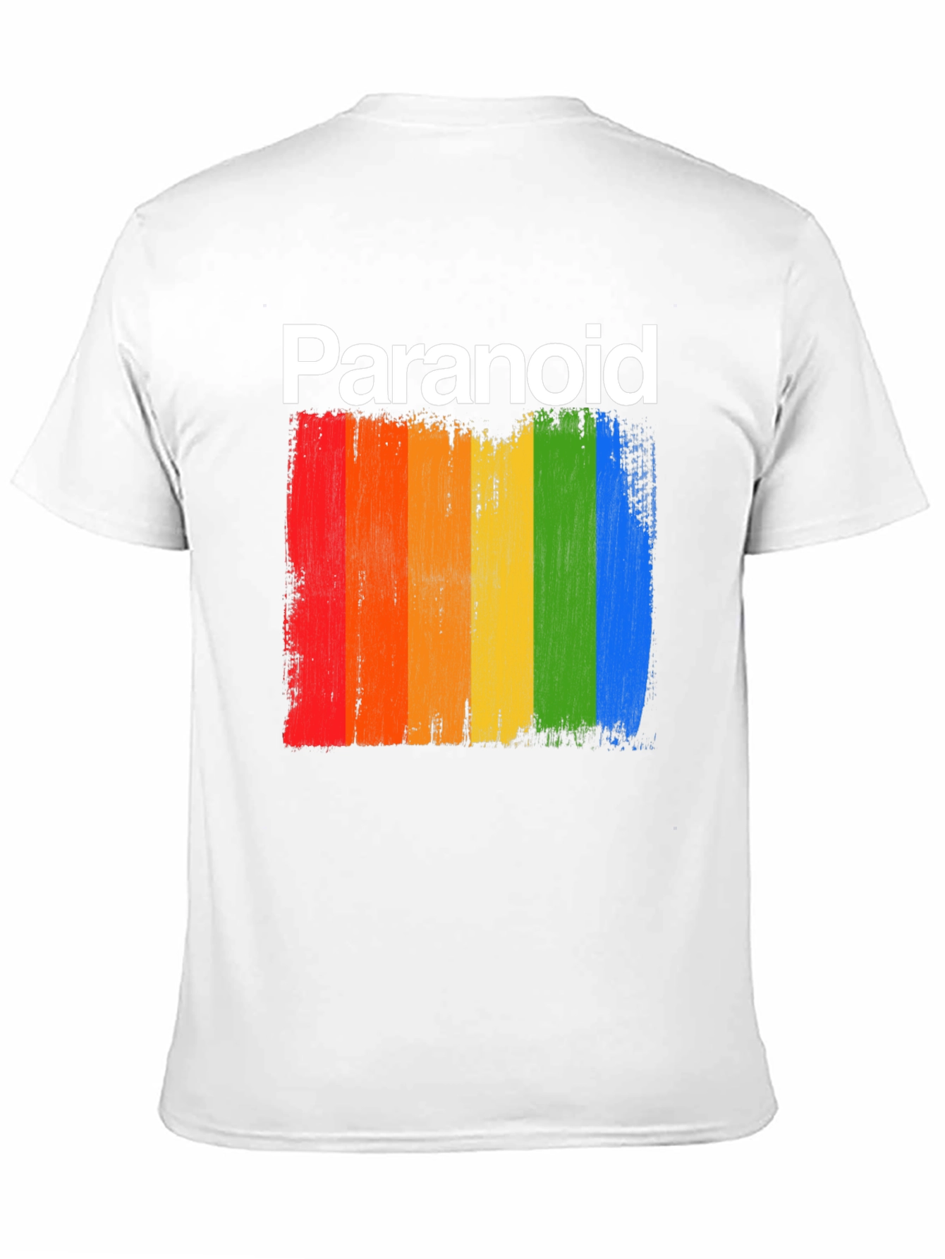 Black Paranoid Pride Graphic T-Shirt - Soft Cotton Blend view 11