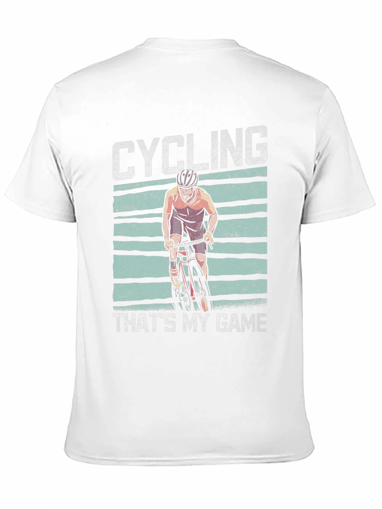 Black Cycling That's My Game T-Shirt -  Black view 11