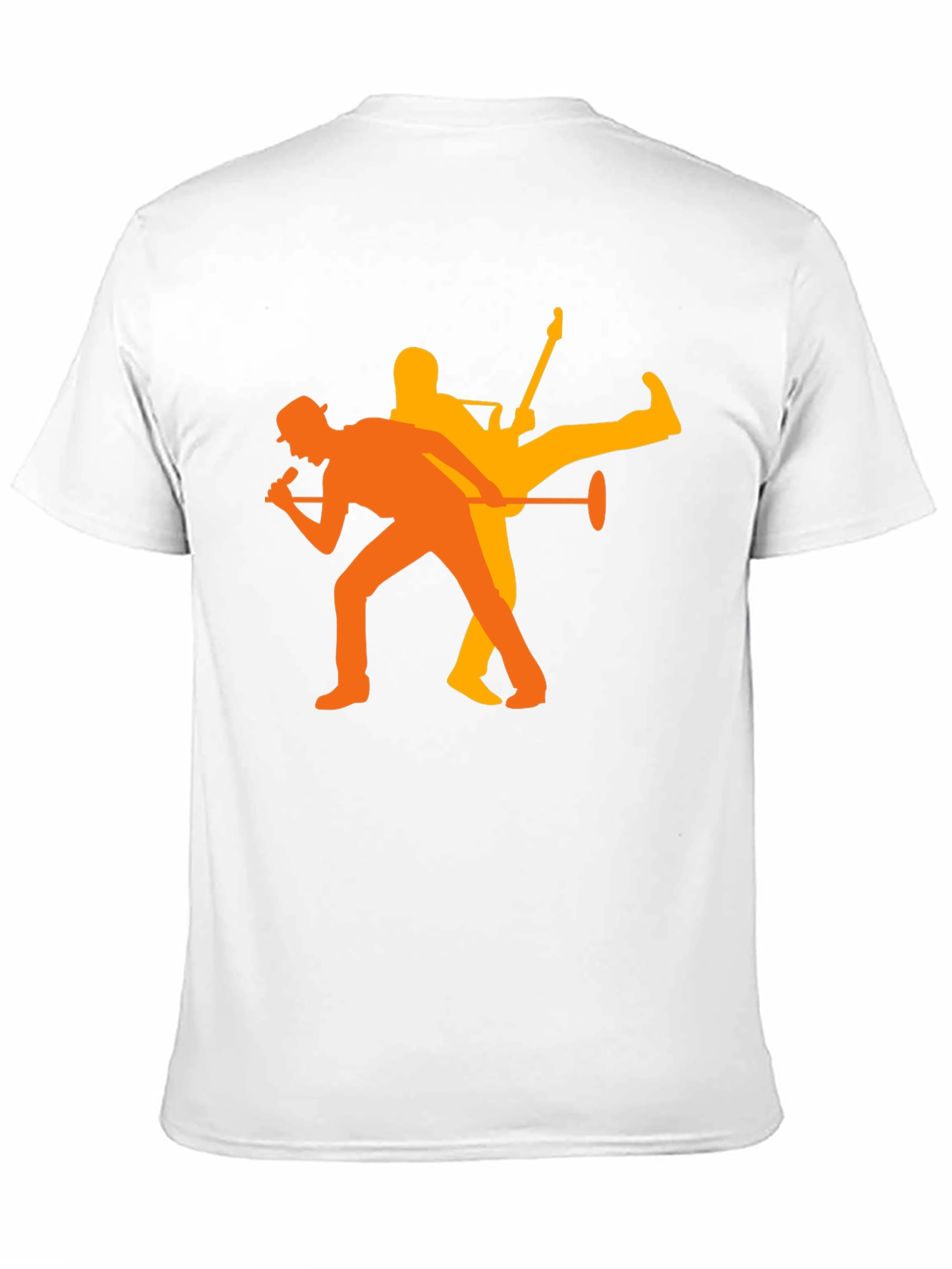 Black Rock Duo Graphic Tee - Black Cotton Blend view 11