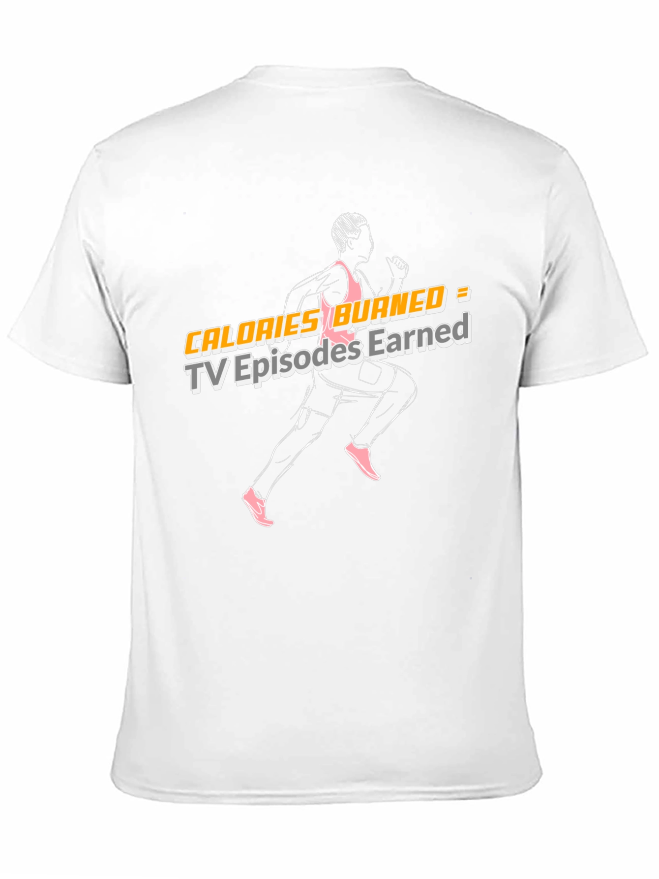 Calories Burned TV Episodes Earned Black Tee - 11