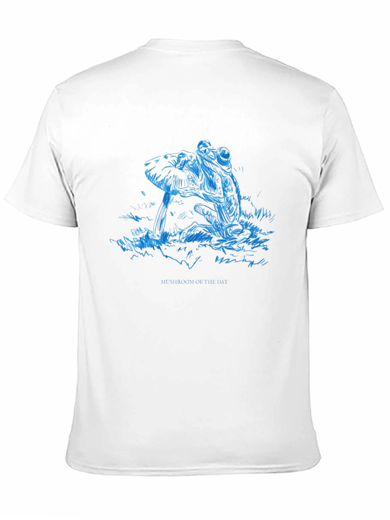 Black Mushroom of the Day Graphic Tee - Black view 11