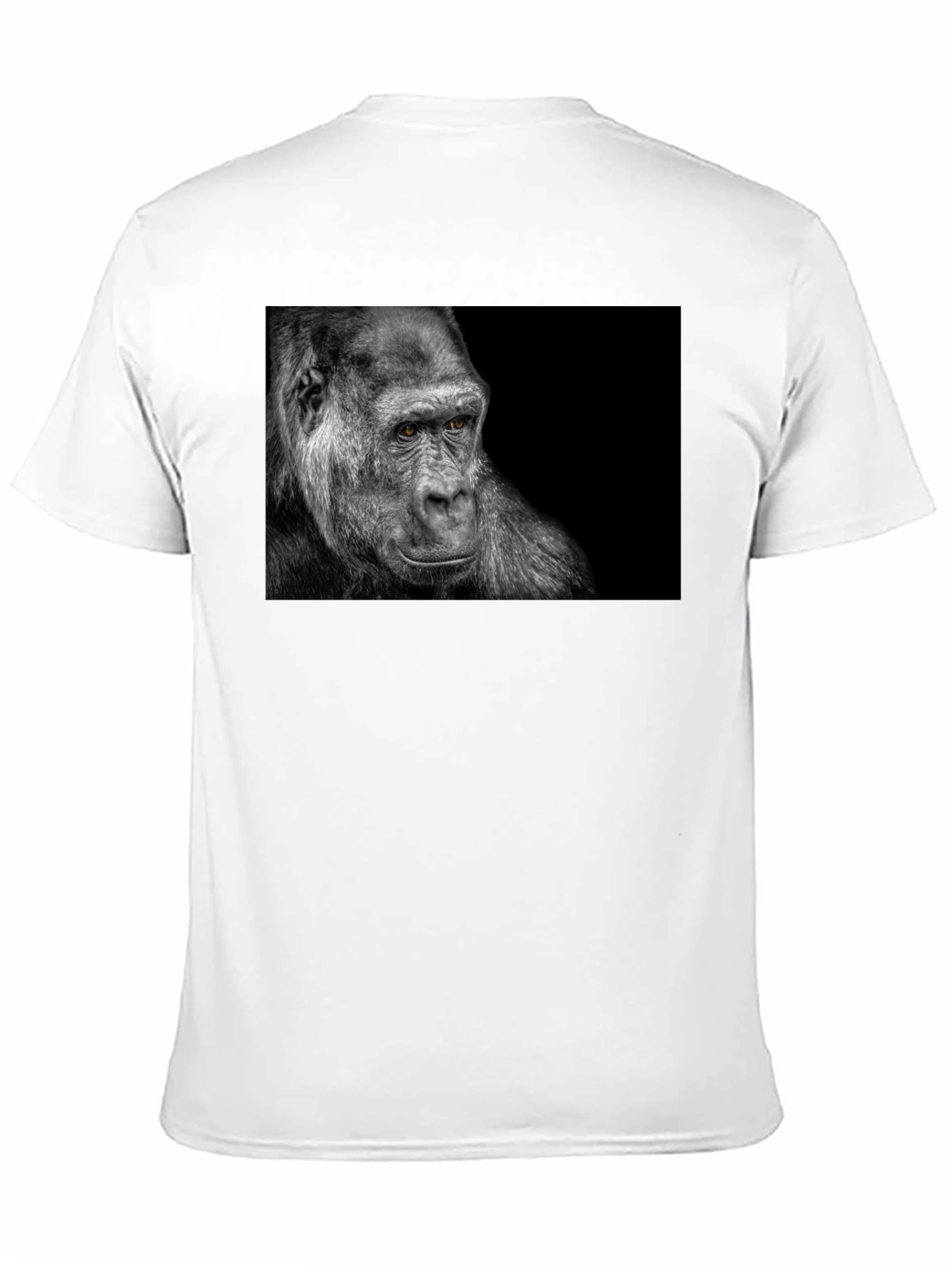 Black Gorilla Graphic Black T-Shirt view 11