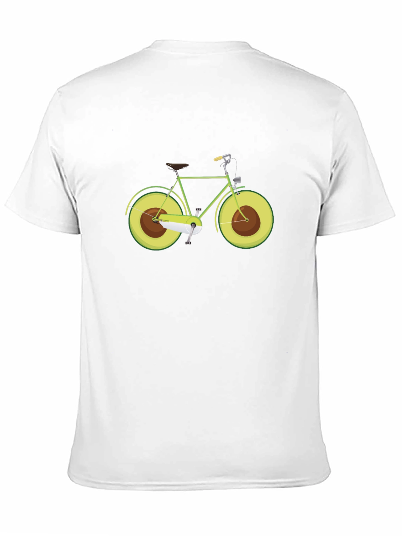 Black Avocado Bicycle Graphic Tee view 11