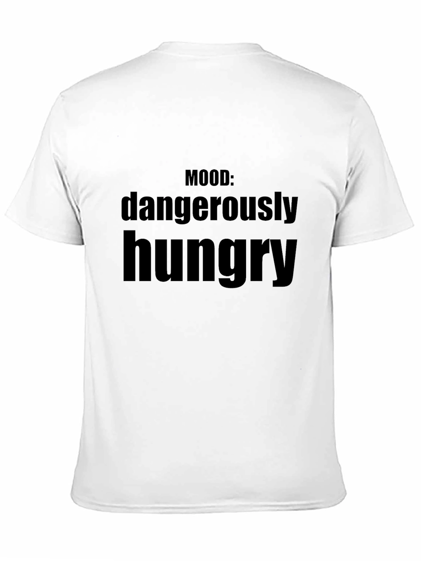 Black Mood: Dangerously Hungry Graphic T-Shirt view 11