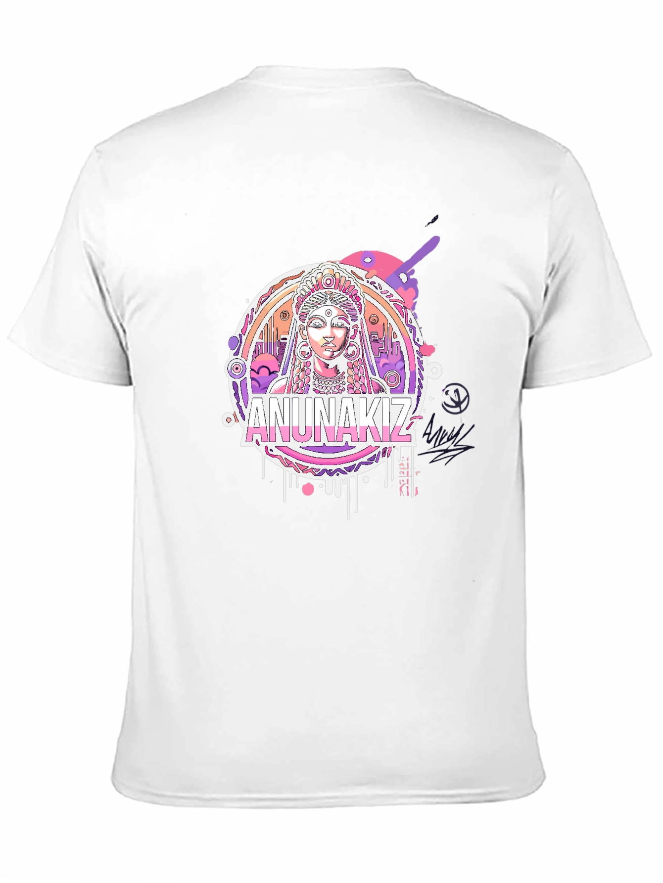 Black Anunnakiz Graphic Tee - Black view 11