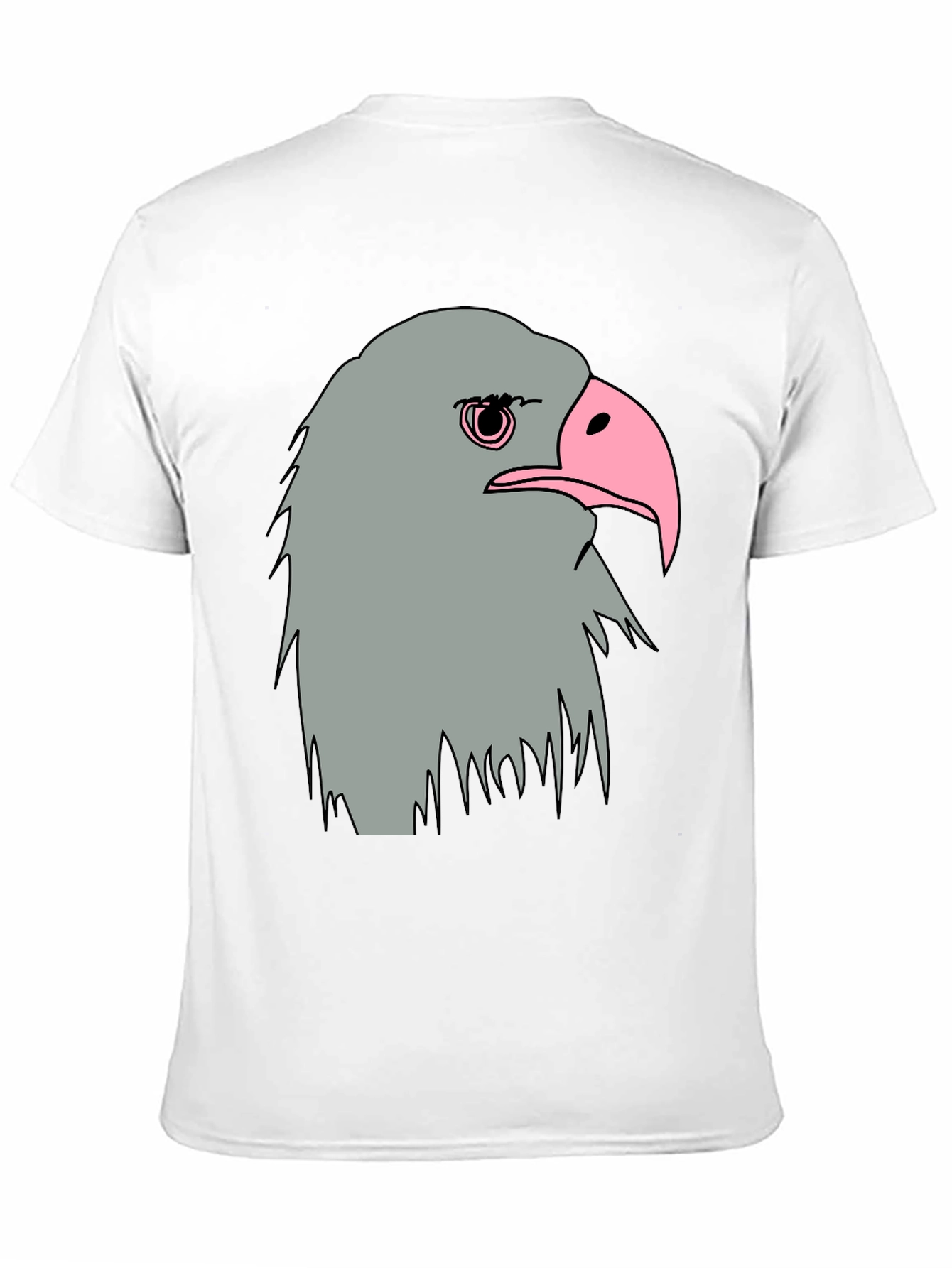 Black Eagle Graphic Tee - Men's Black Cotton T-Shirt view 11