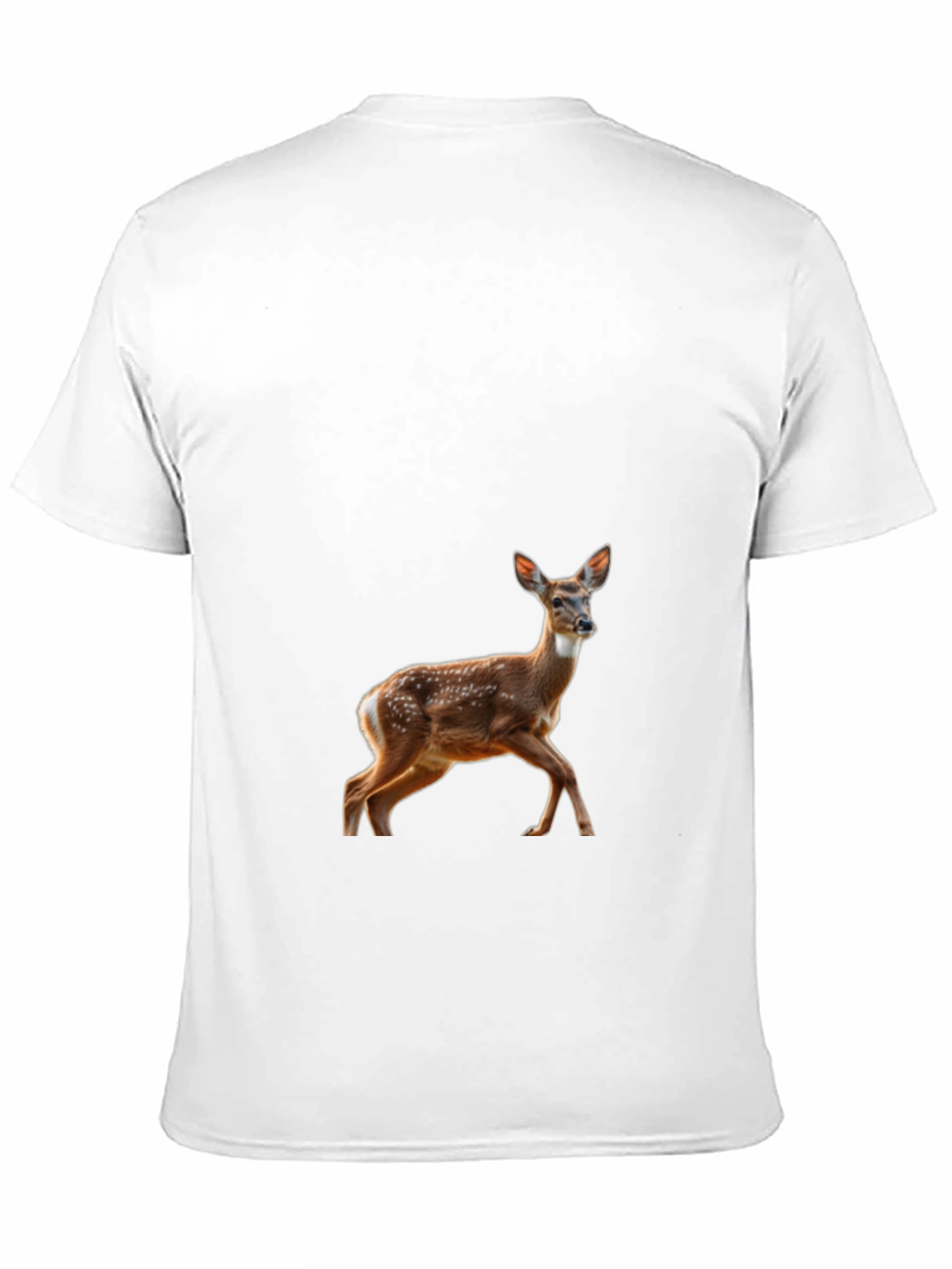 Black Deer Graphic Black T-Shirt view 11