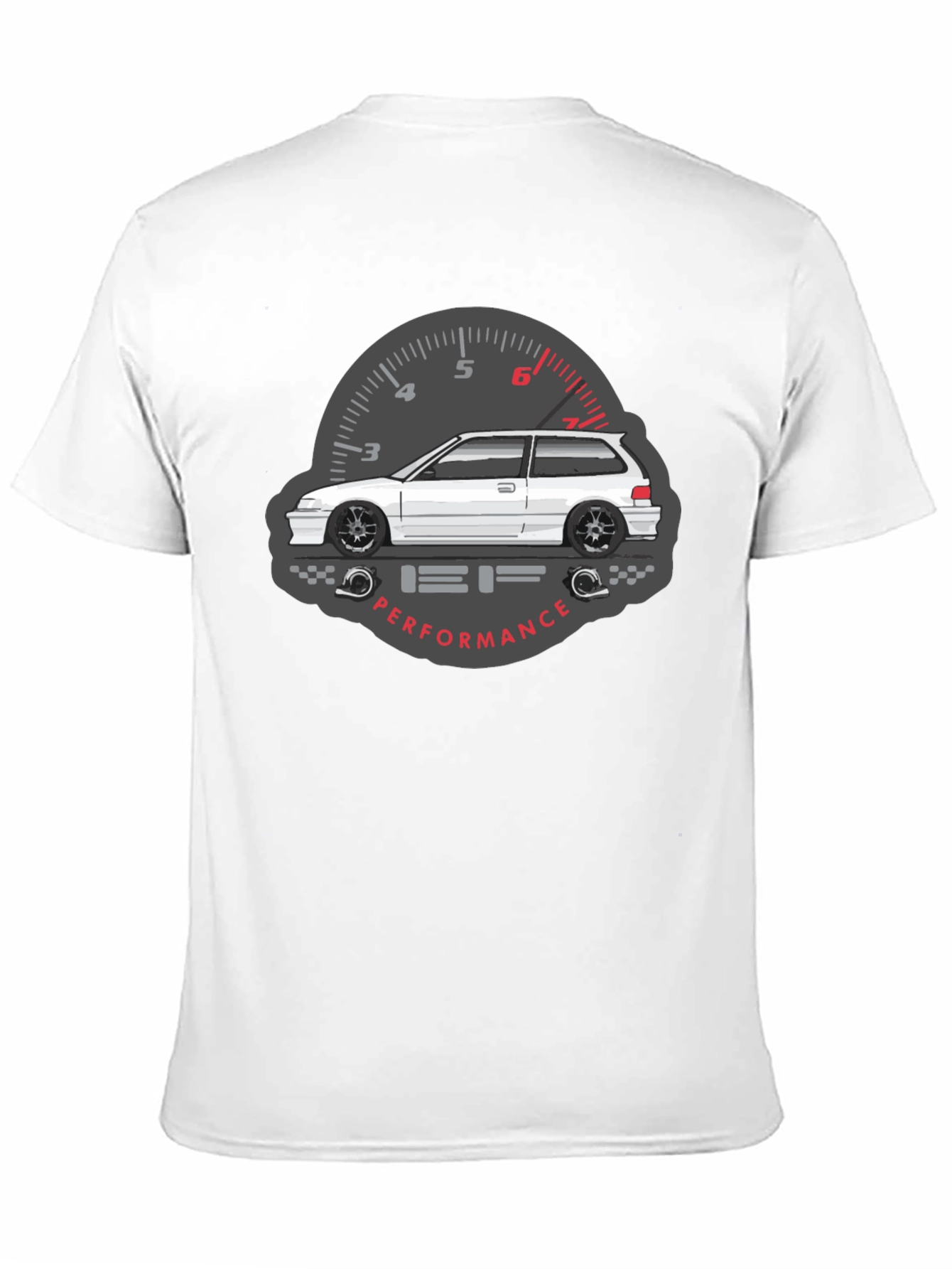 Black JDM Car Graphic Tee - Performance Driven Style view 11