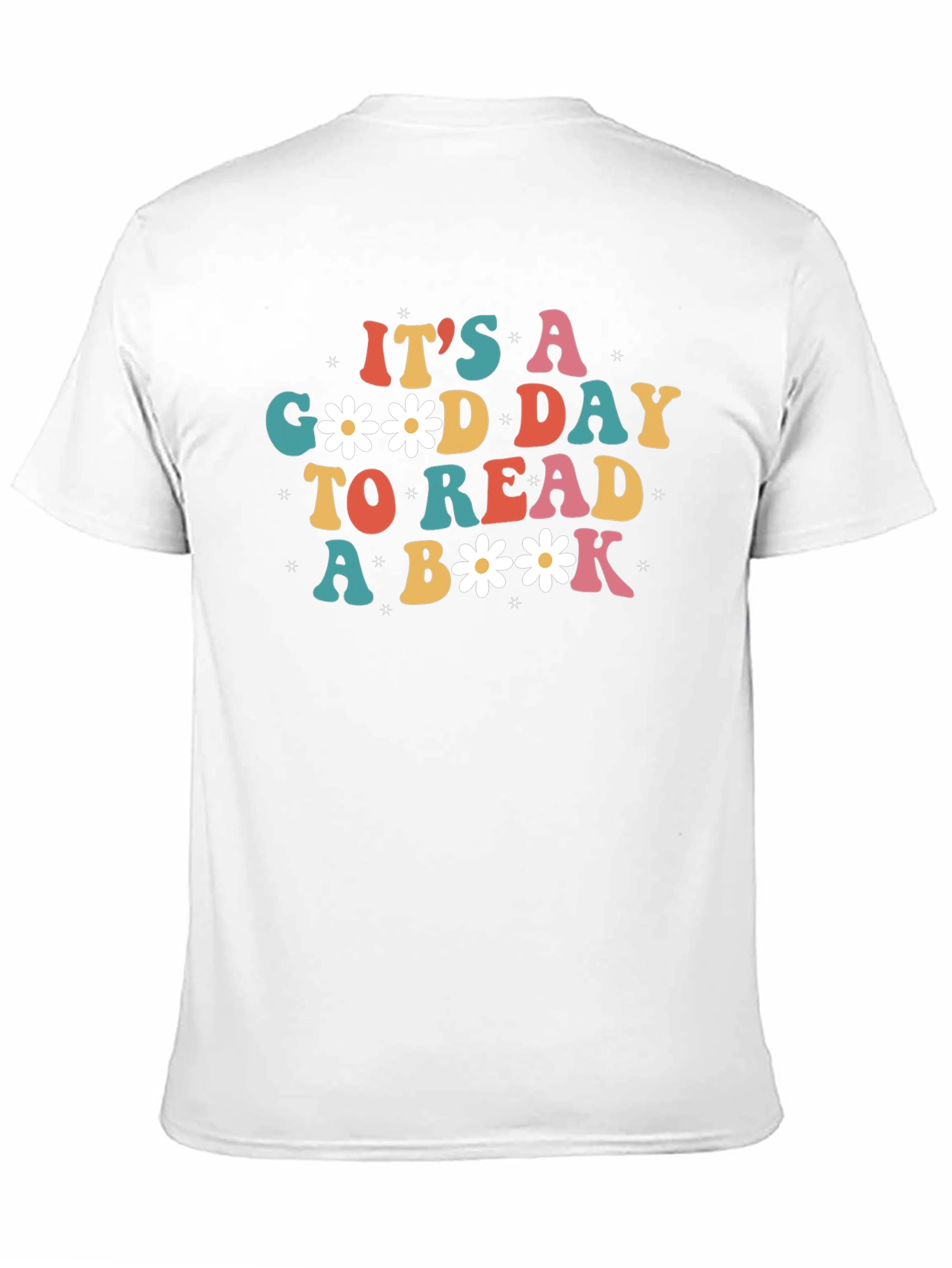 Black Retro Book Lover T-Shirt - It's a Good Day to Read view 11