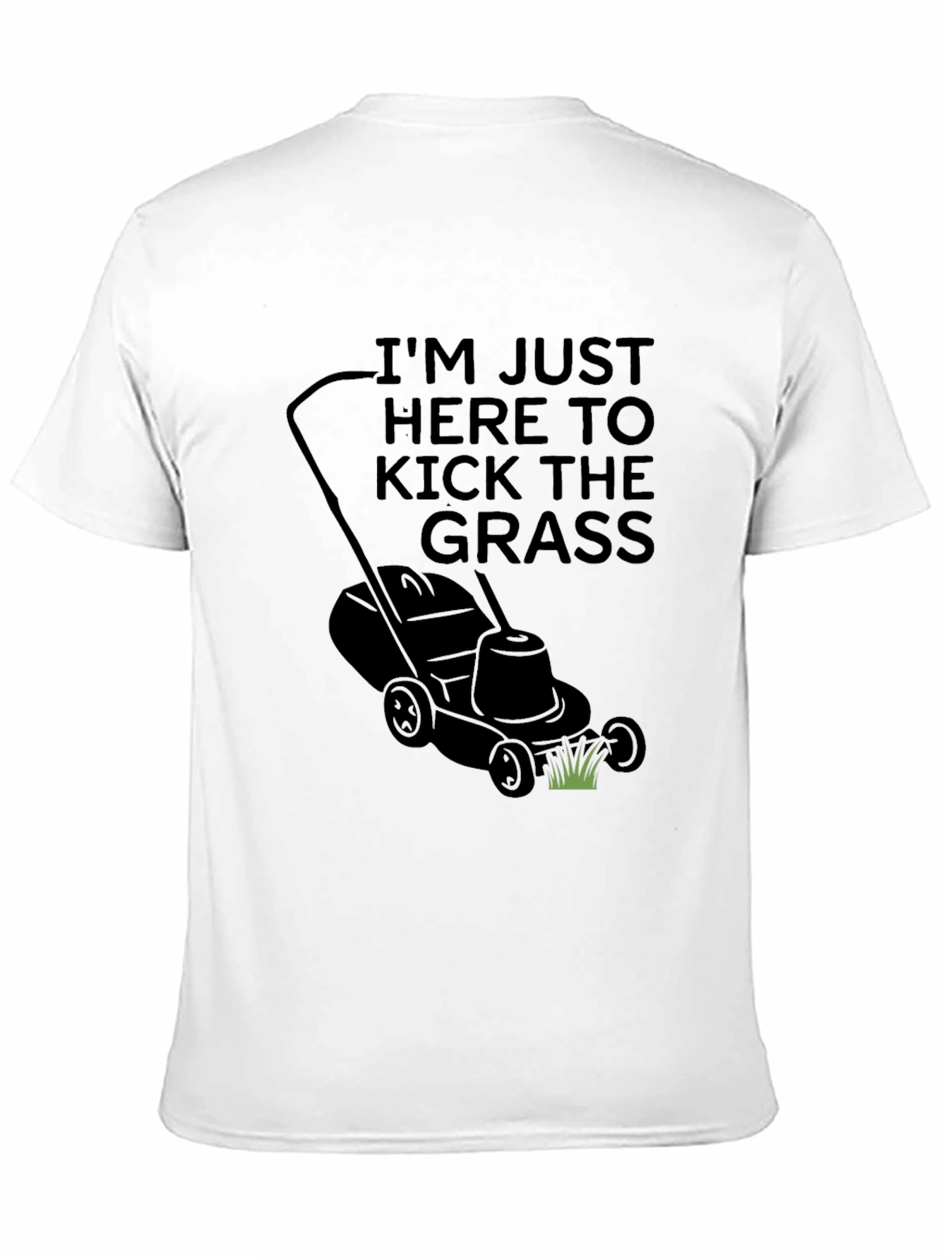Black Kick the Grass T-Shirt view 11