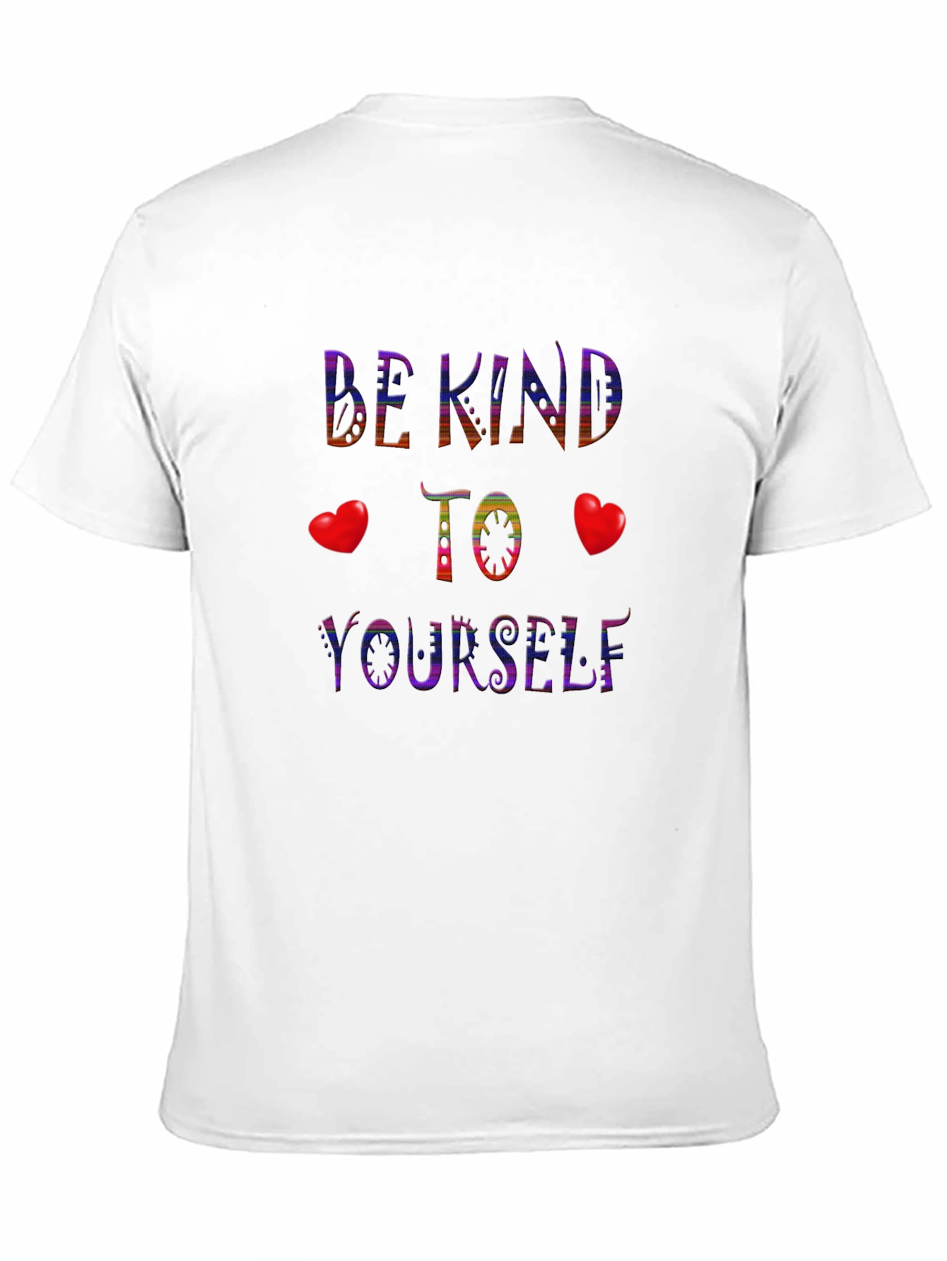 Black Be Kind to Yourself Graphic T-Shirt view 11
