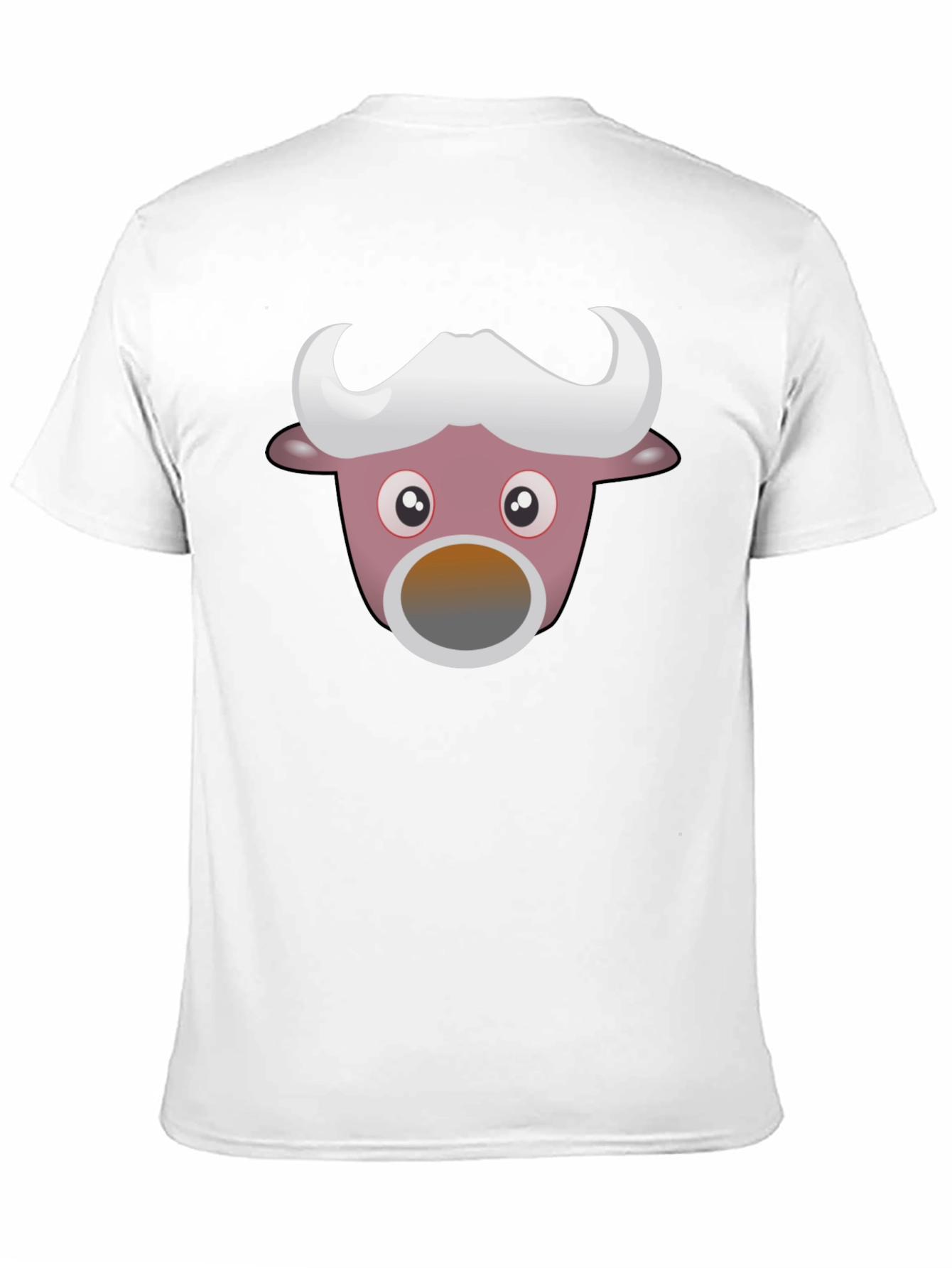 Black Funny Cartoon Animal Graphic Black T-Shirt view 11