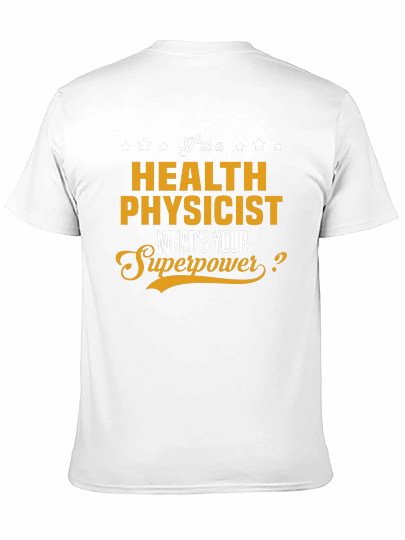 Black Health Physicist Superpower Tee view 11