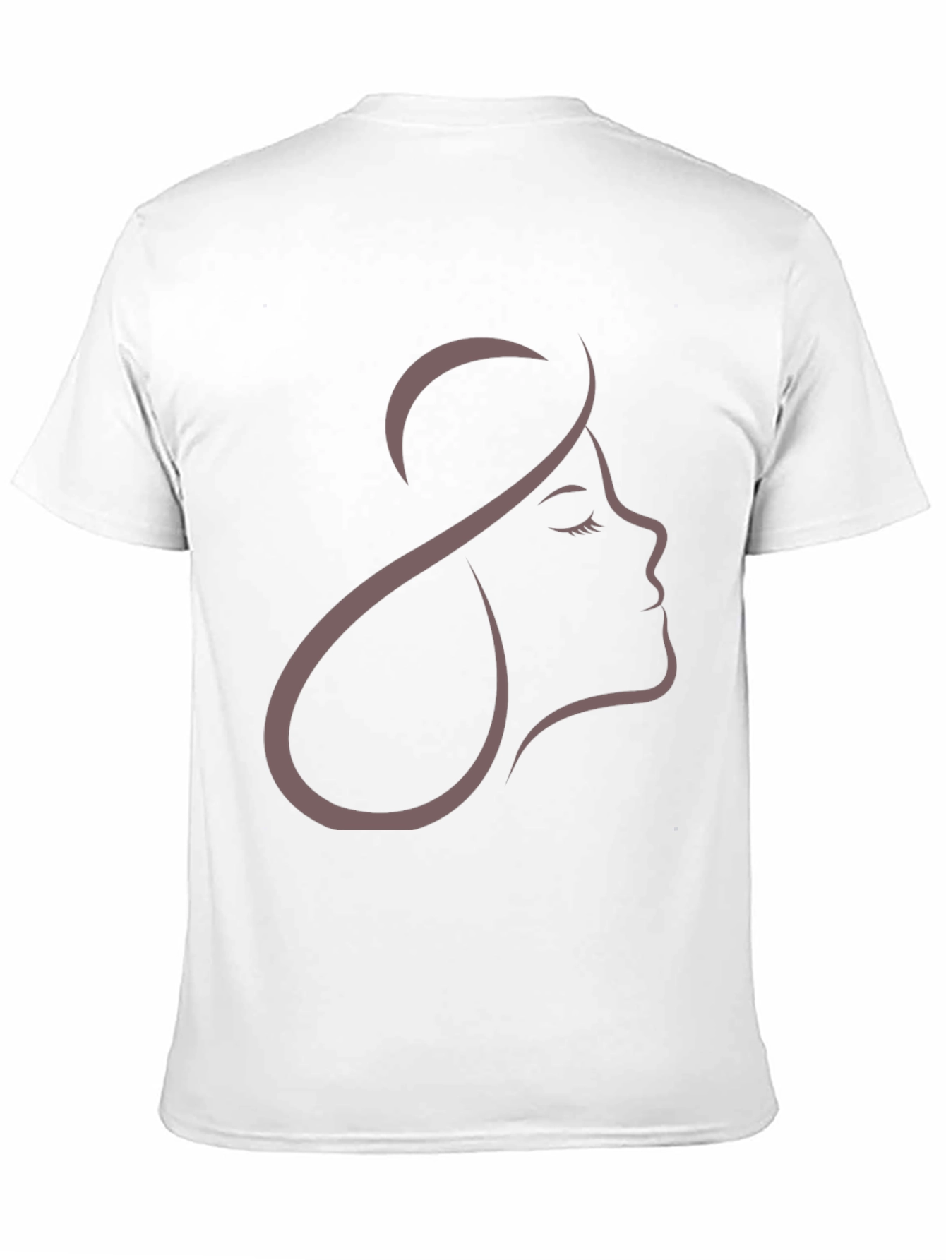 Elegant Woman Silhouette Graphic T-Shirt - 11