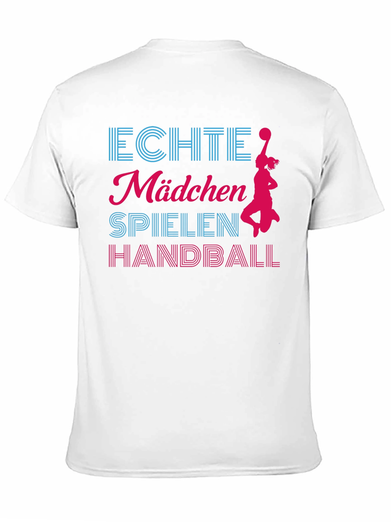 Black Echte Madchen Handball Black T-Shirt view 11
