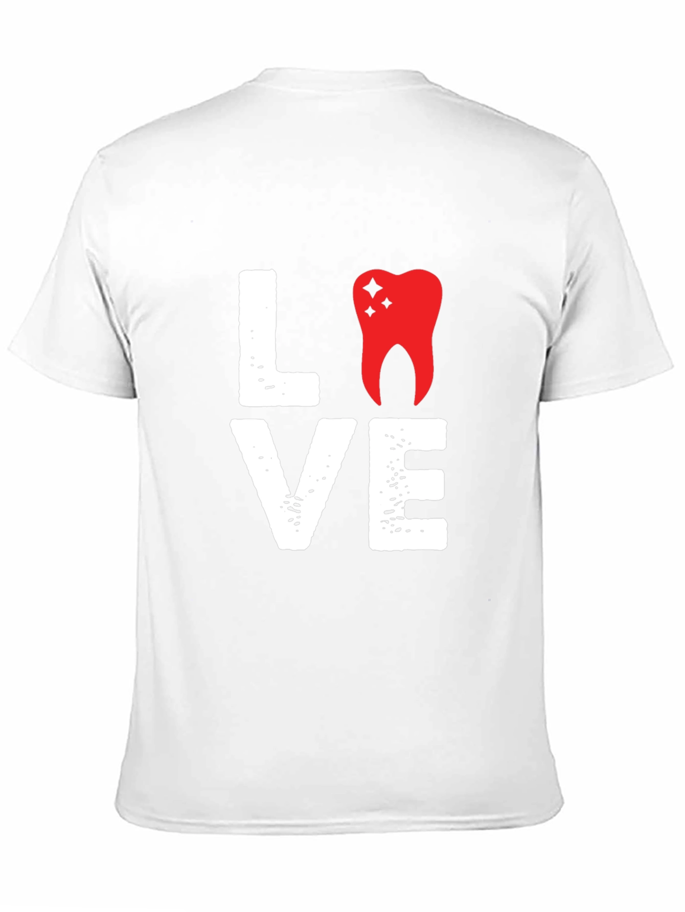 Black Love Tooth T-Shirt - Dentist Gift view 11