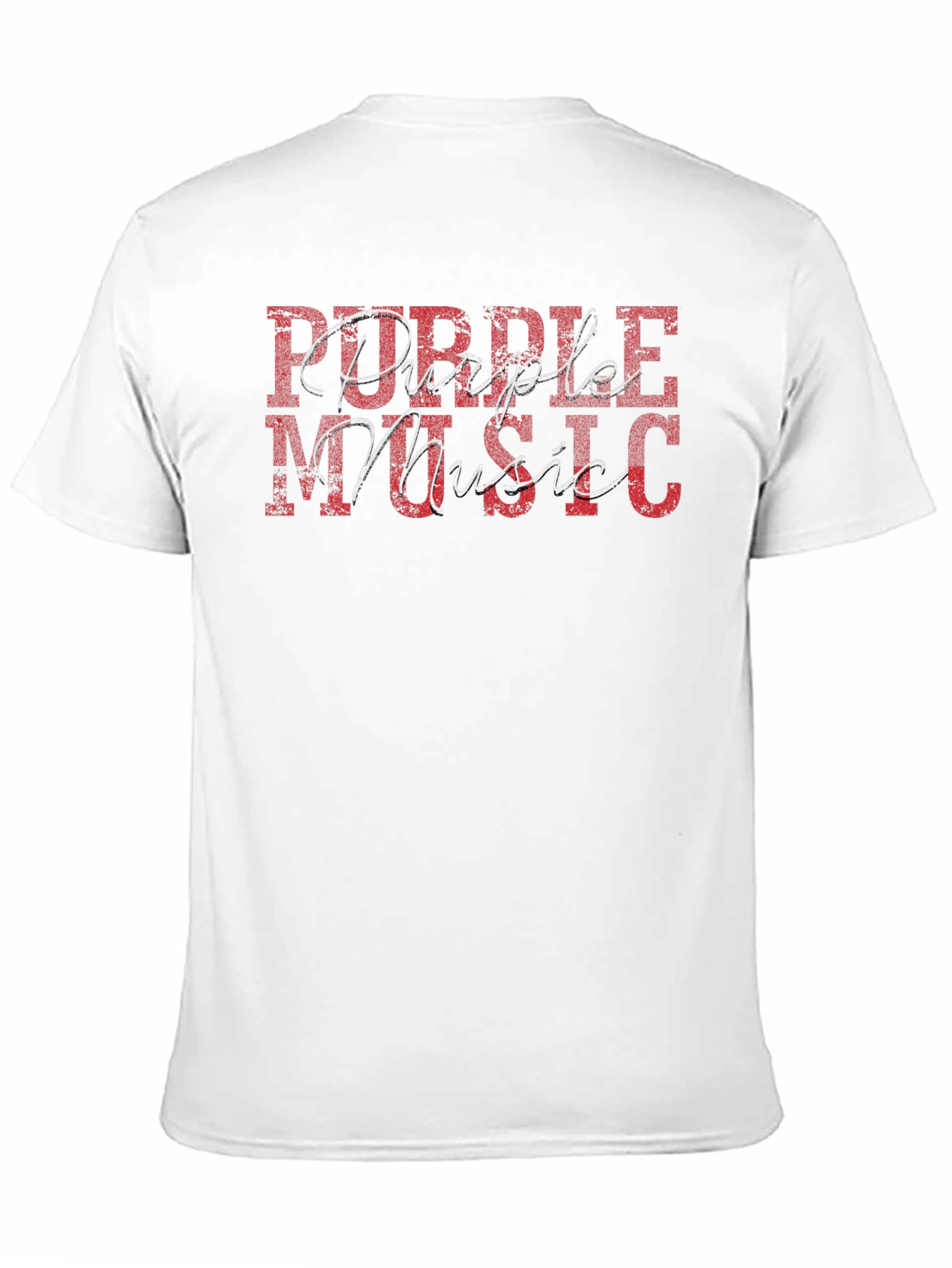 Black Purple Music Graphic Tee - Black view 11