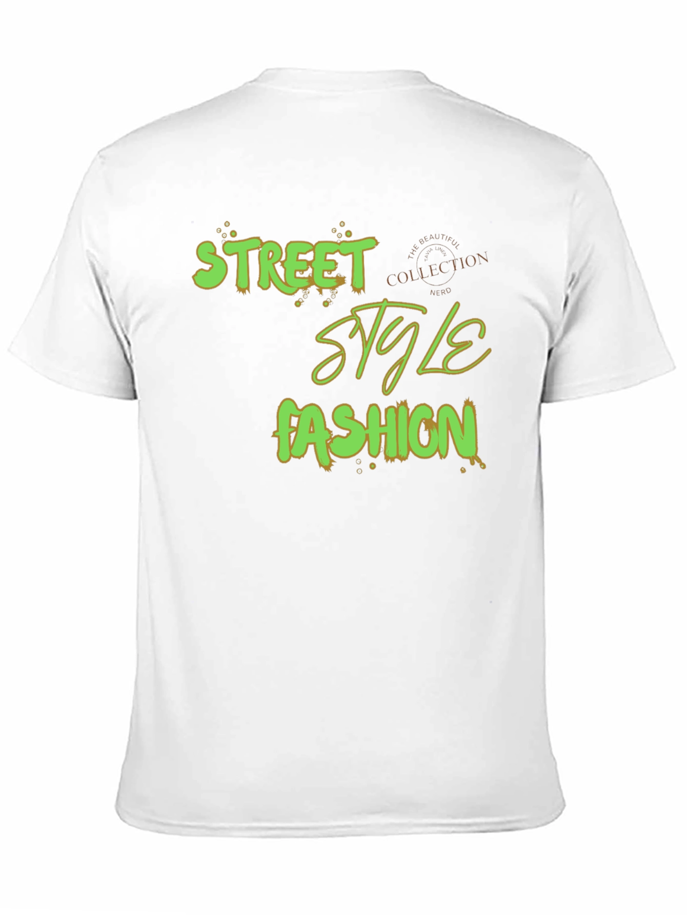 Black Street Style Fashion Graphic Tee - Trendy Black T-Shirt view 11