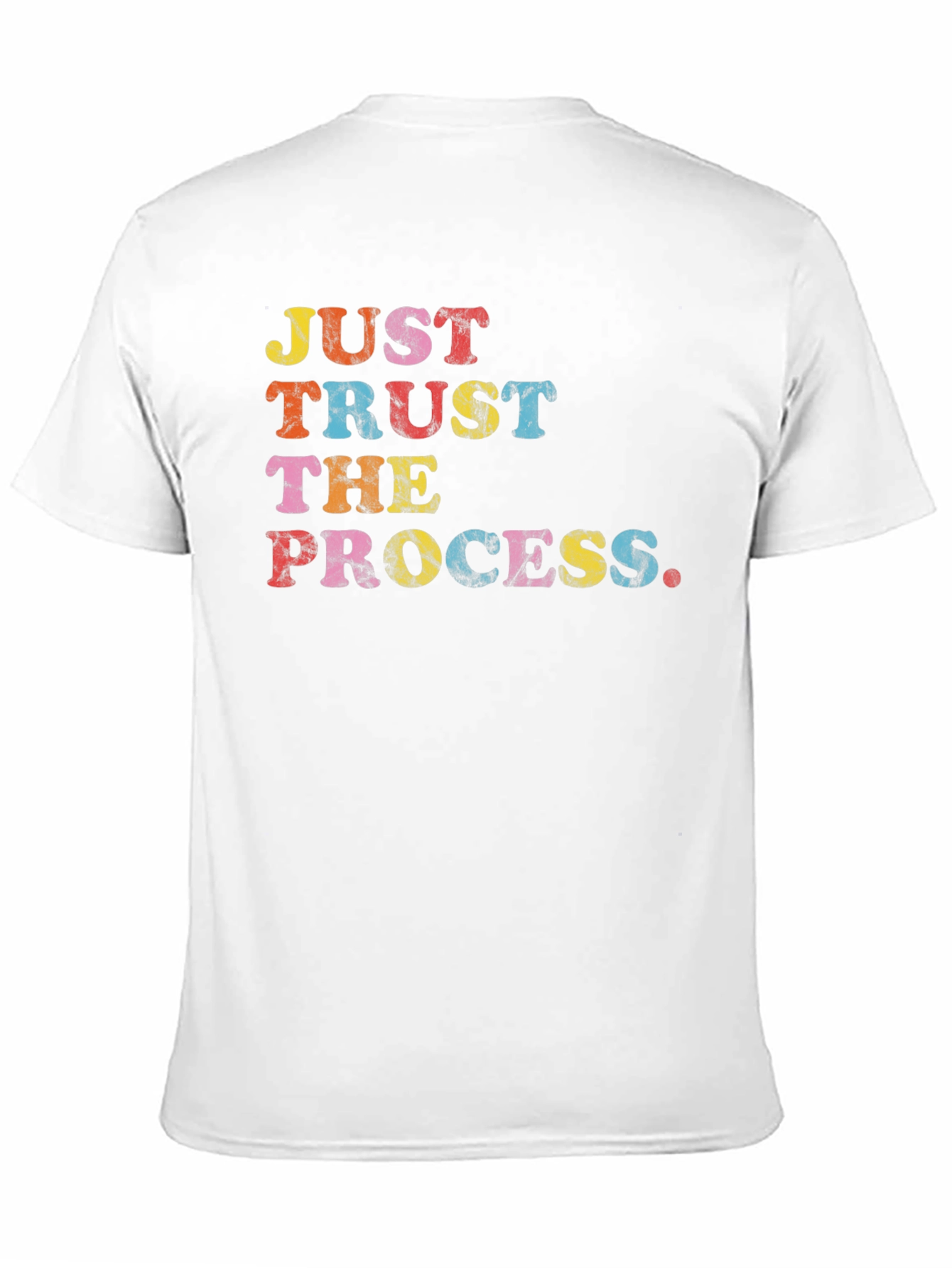 Black Just Trust The Process Graphic T-Shirt view 11