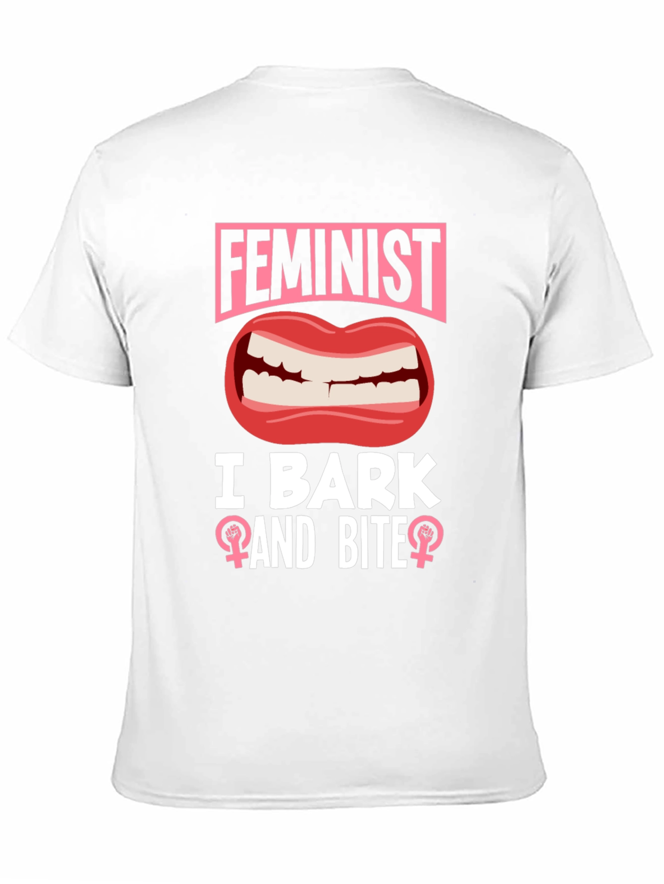 Black Feminist I Bark and Bite Graphic Tee view 11