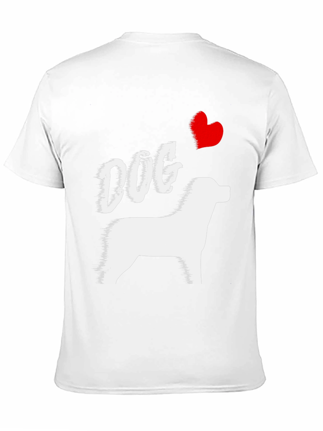 Black Dog Lover Tee - I Heart My Dog T-Shirt view 11