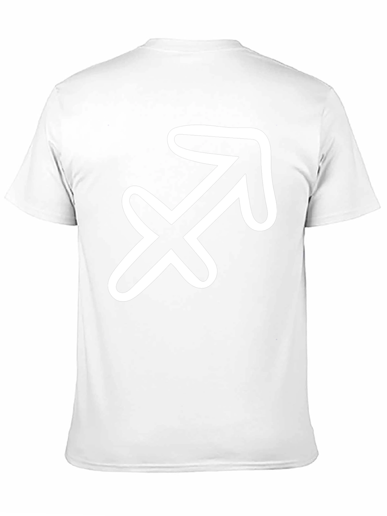 Black Sagittarius Zodiac Black T-Shirt view 11
