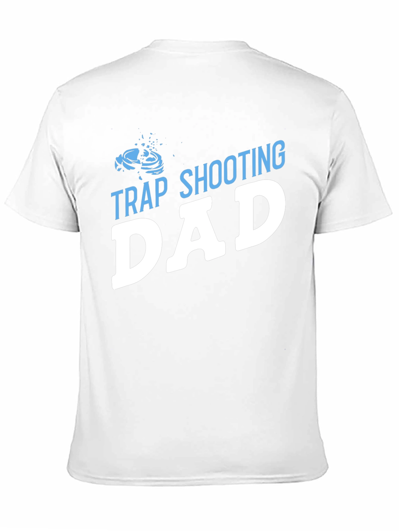 Black Trap Shooting Dad T-Shirt view 11