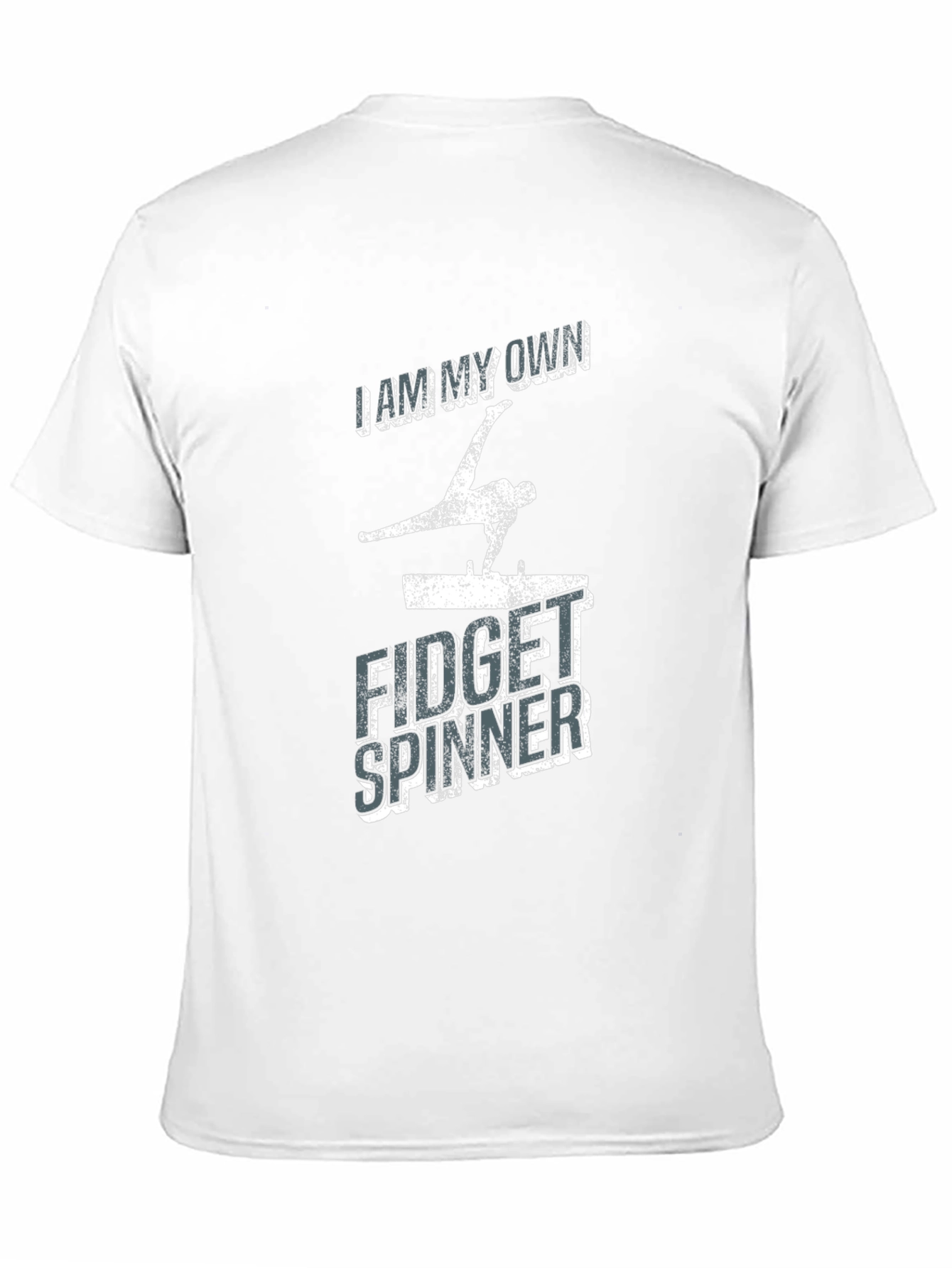 Black I Am My Own Fidget Spinner Graphic Tee view 11