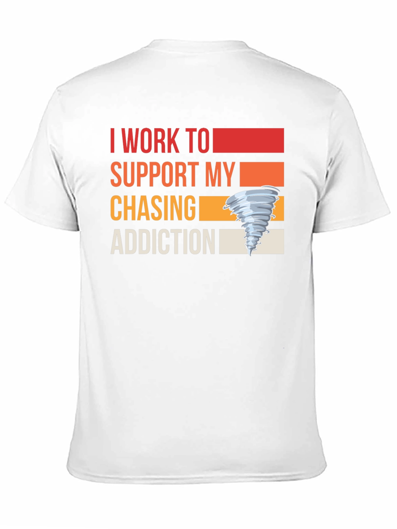 Black Chasing Addiction T-Shirt view 11