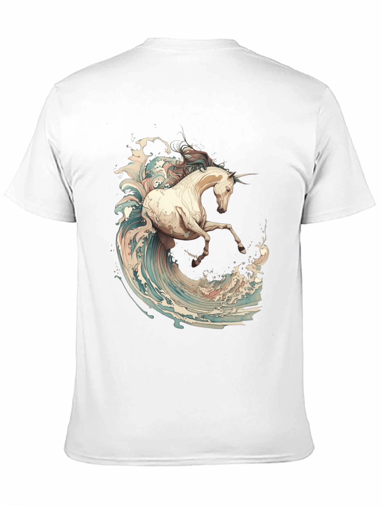 Unicorn Wave Rider Graphic T-Shirt - 11