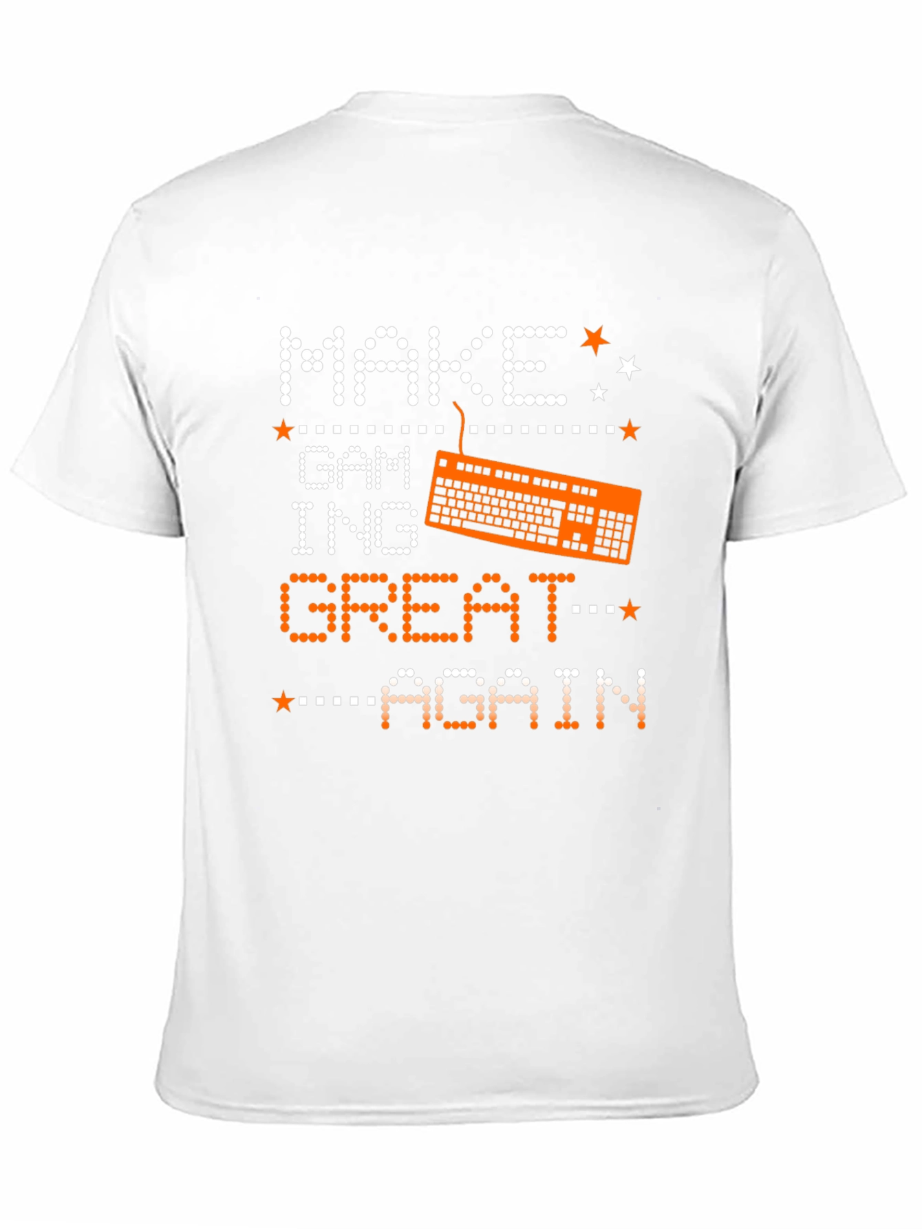 Black Make Gaming Great Again T-Shirt view 11