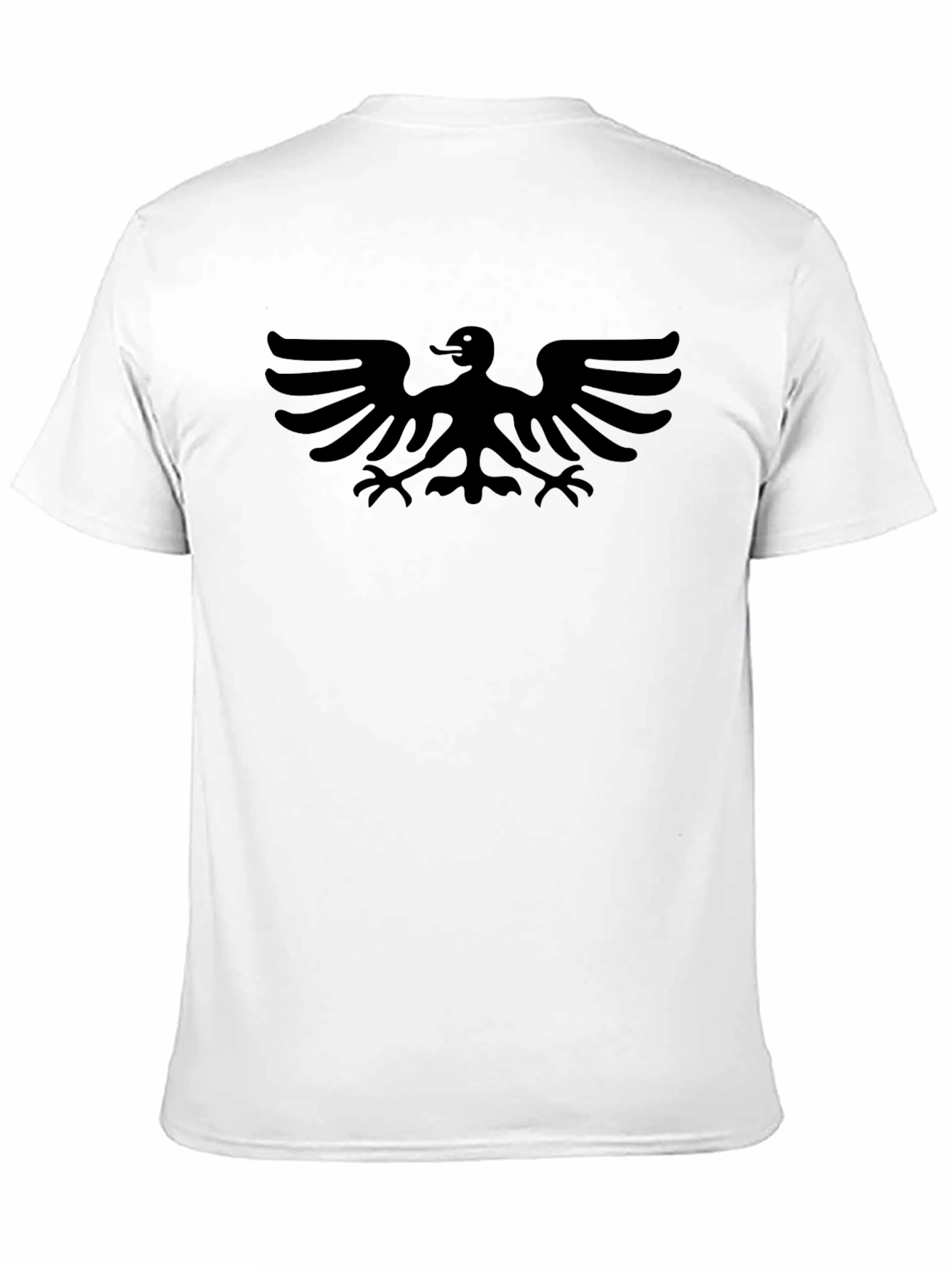 Black Black Eagle Graphic Tee - Classic Style view 11