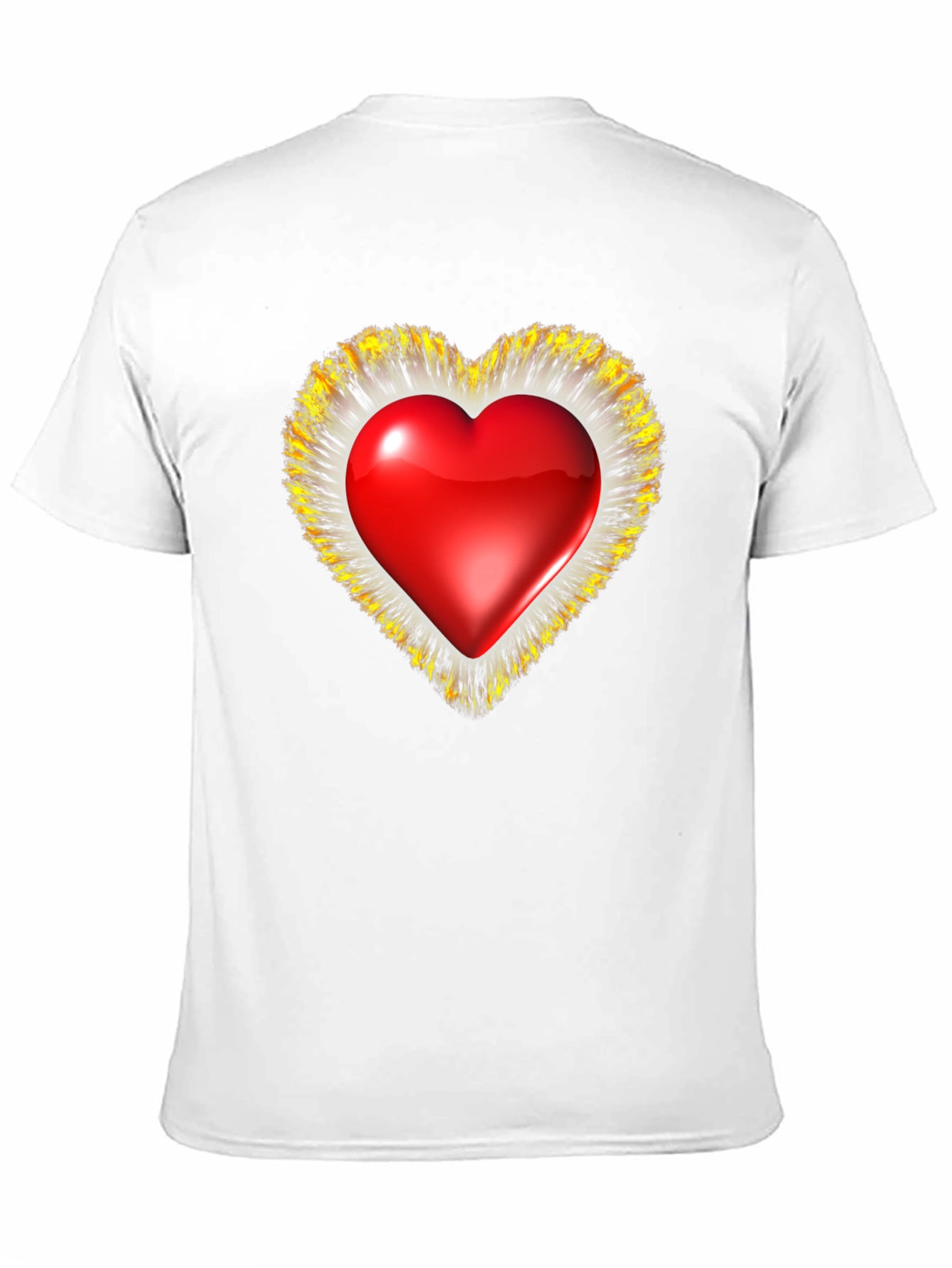 Black Heart Graphic T-Shirt - Valentine's Day Special view 11