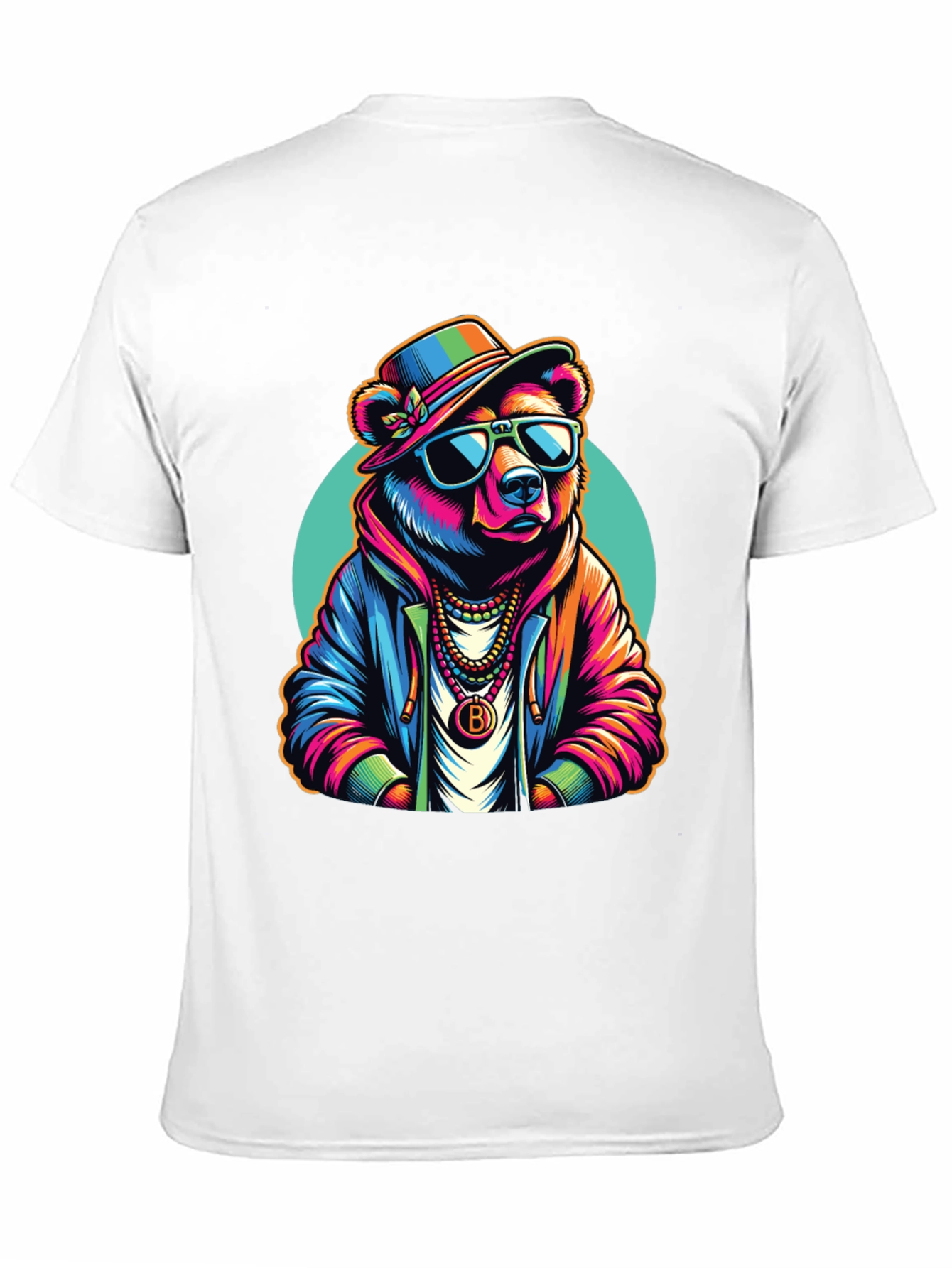Black Cool Bear Graphic T-Shirt - Stylish & Unique Design view 11