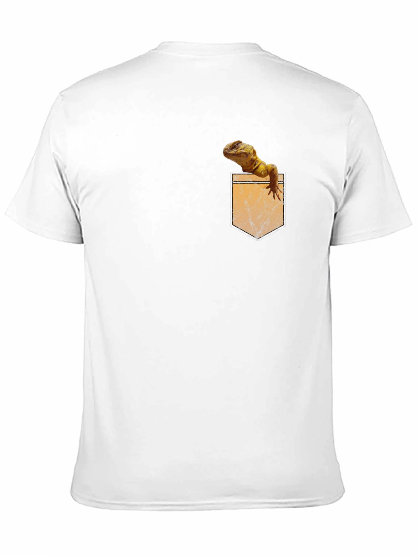 Black Lizard Pocket T-Shirt - Novelty Tee view 11