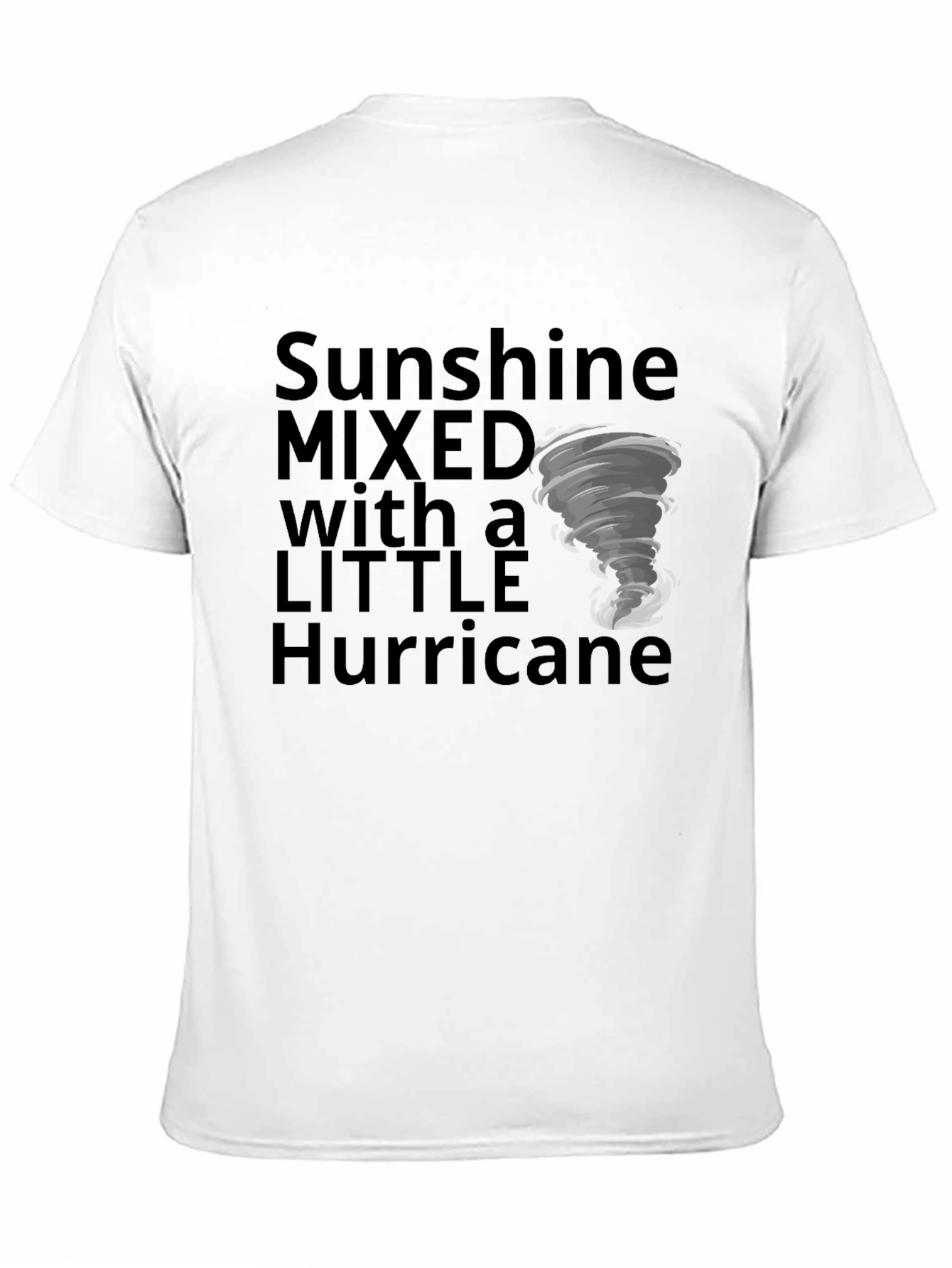 Black Sunshine & Hurricane Graphic Tee view 11