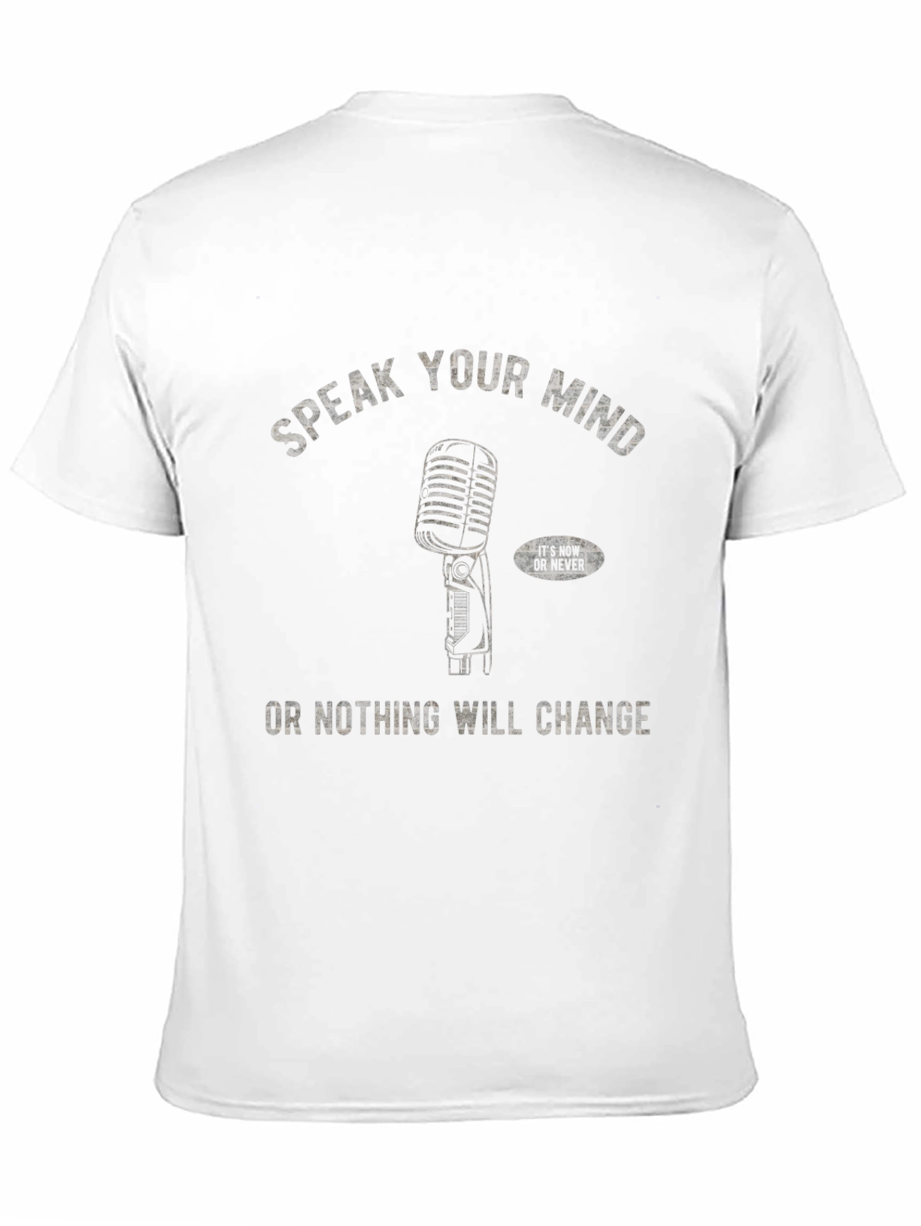 Black Speak Your Mind Graphic Tee view 11