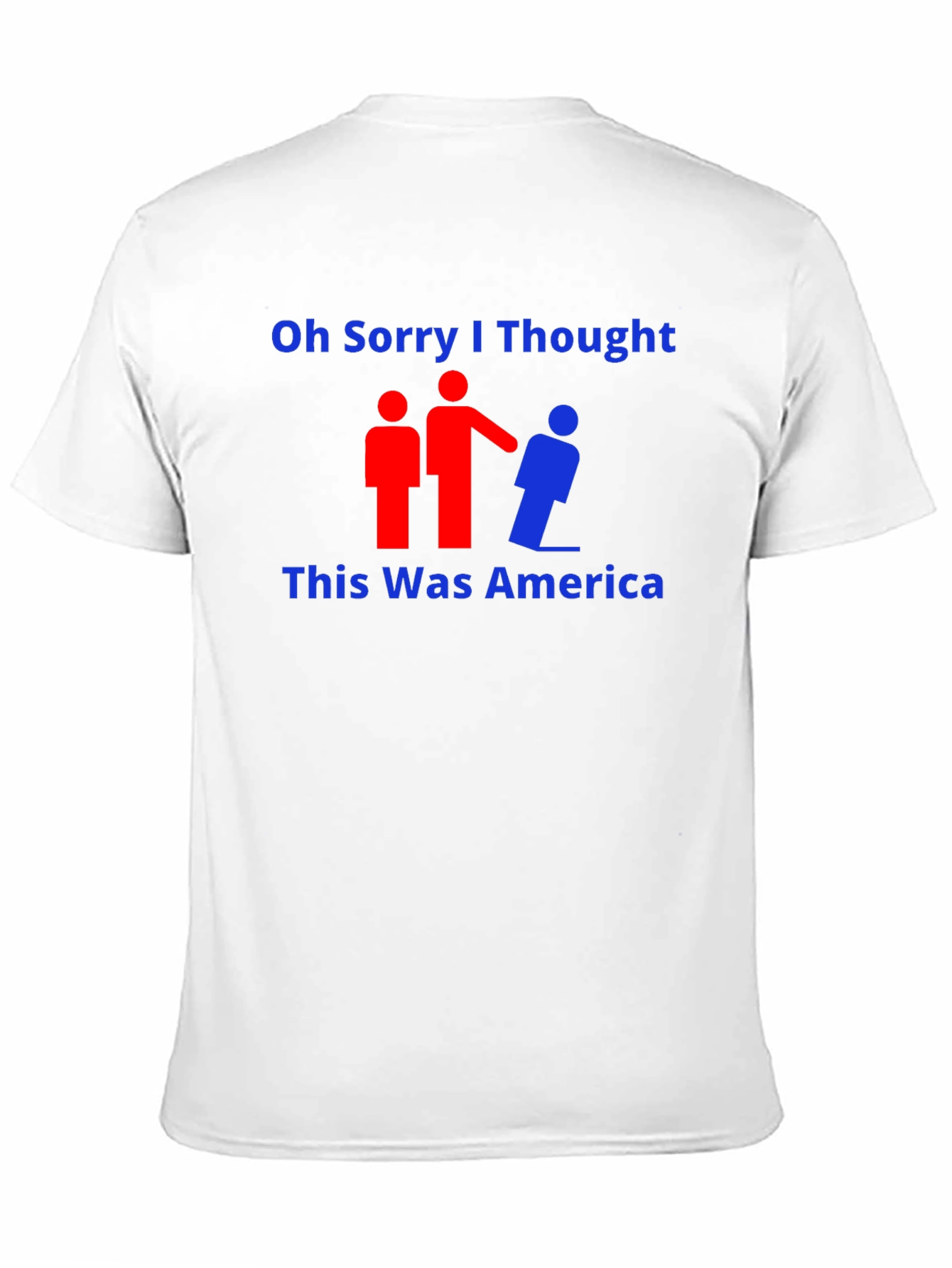 Black Oh Sorry, I Thought This Was America T-Shirt view 11